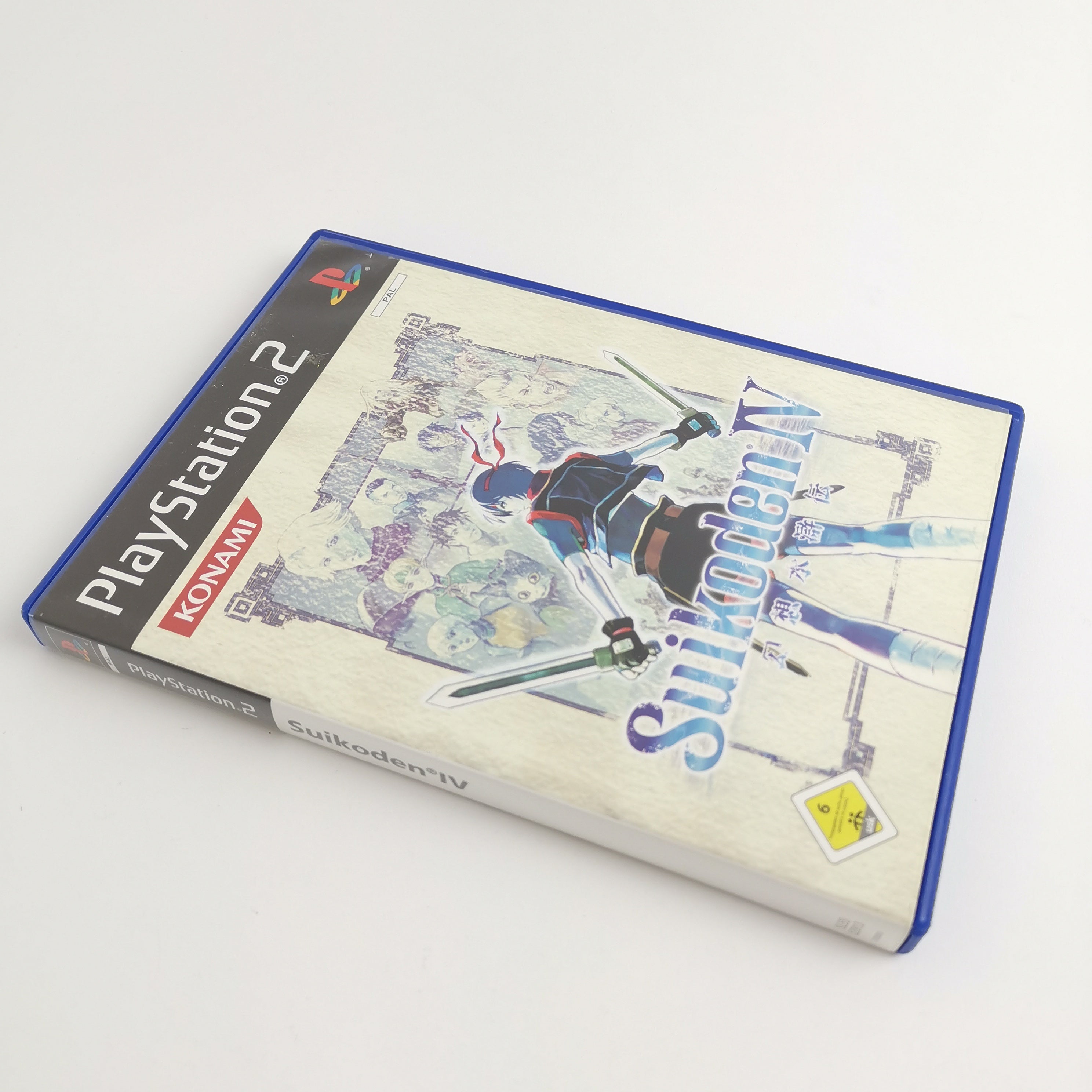 Sony Playstation 2 Spiel – Suikoden IV mit Strategy Guide OVP