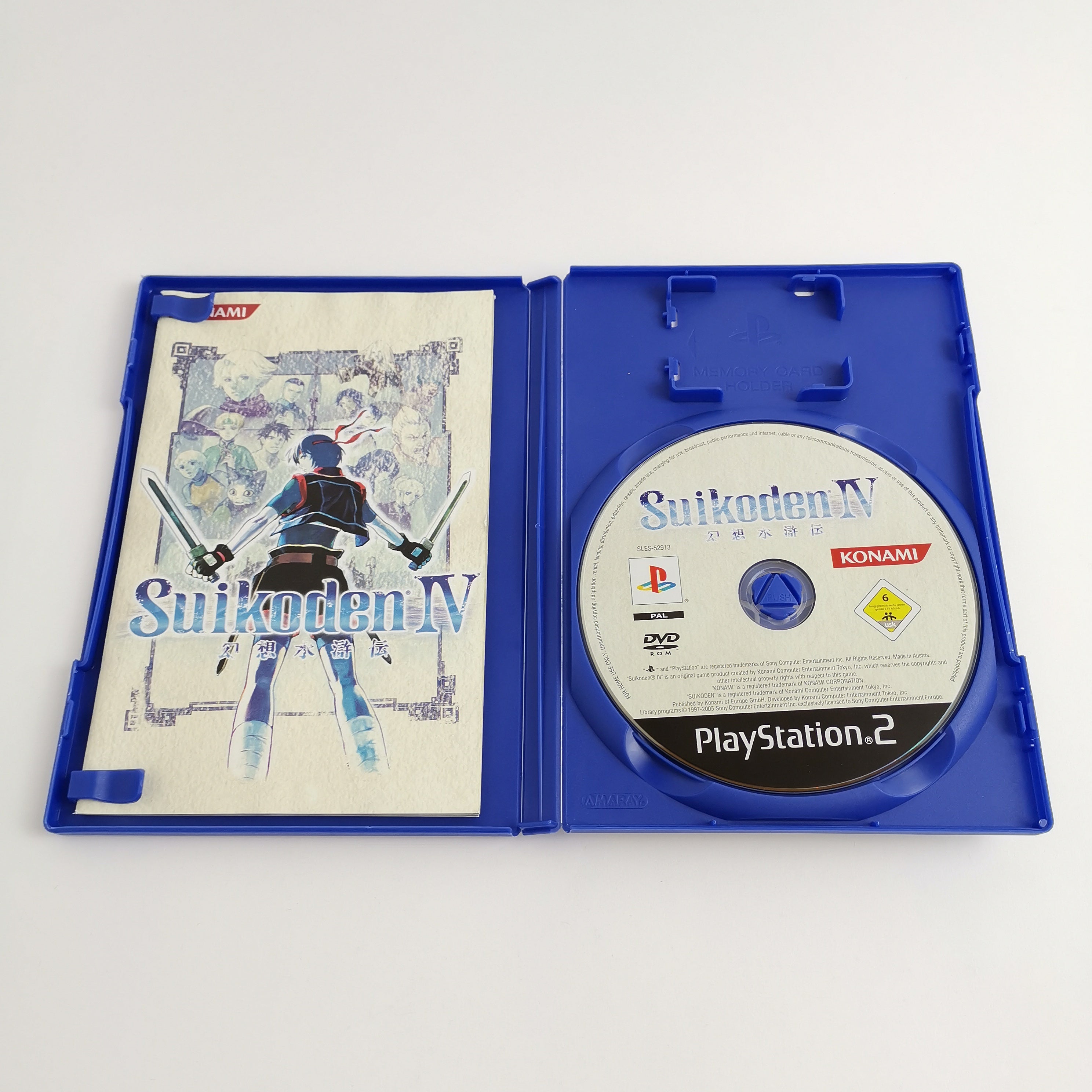 Sony Playstation 2 Spiel – Suikoden IV mit Strategy Guide OVP