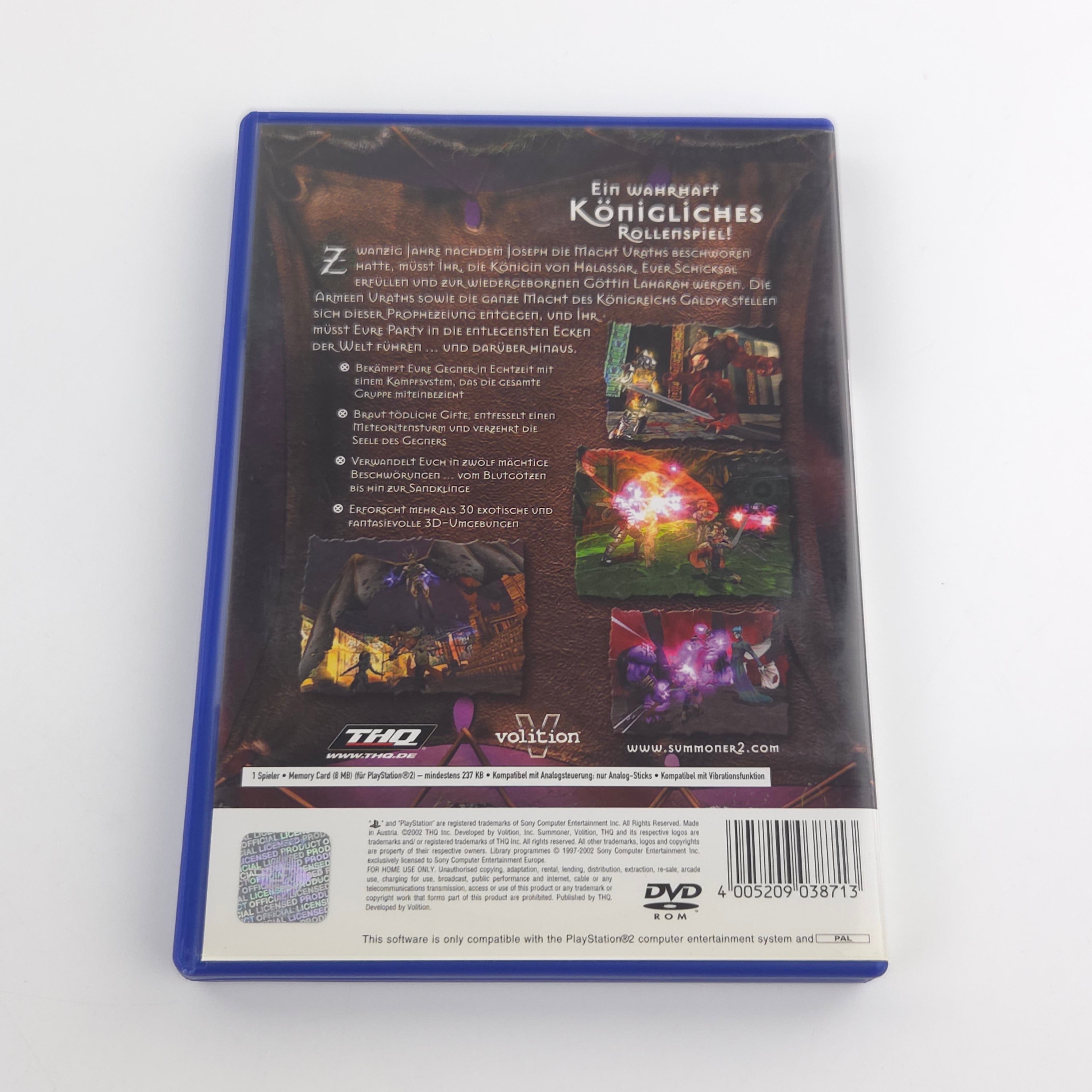 Playstation 2 Spiel – Summoner 2 (OVP PAL Deutsch)