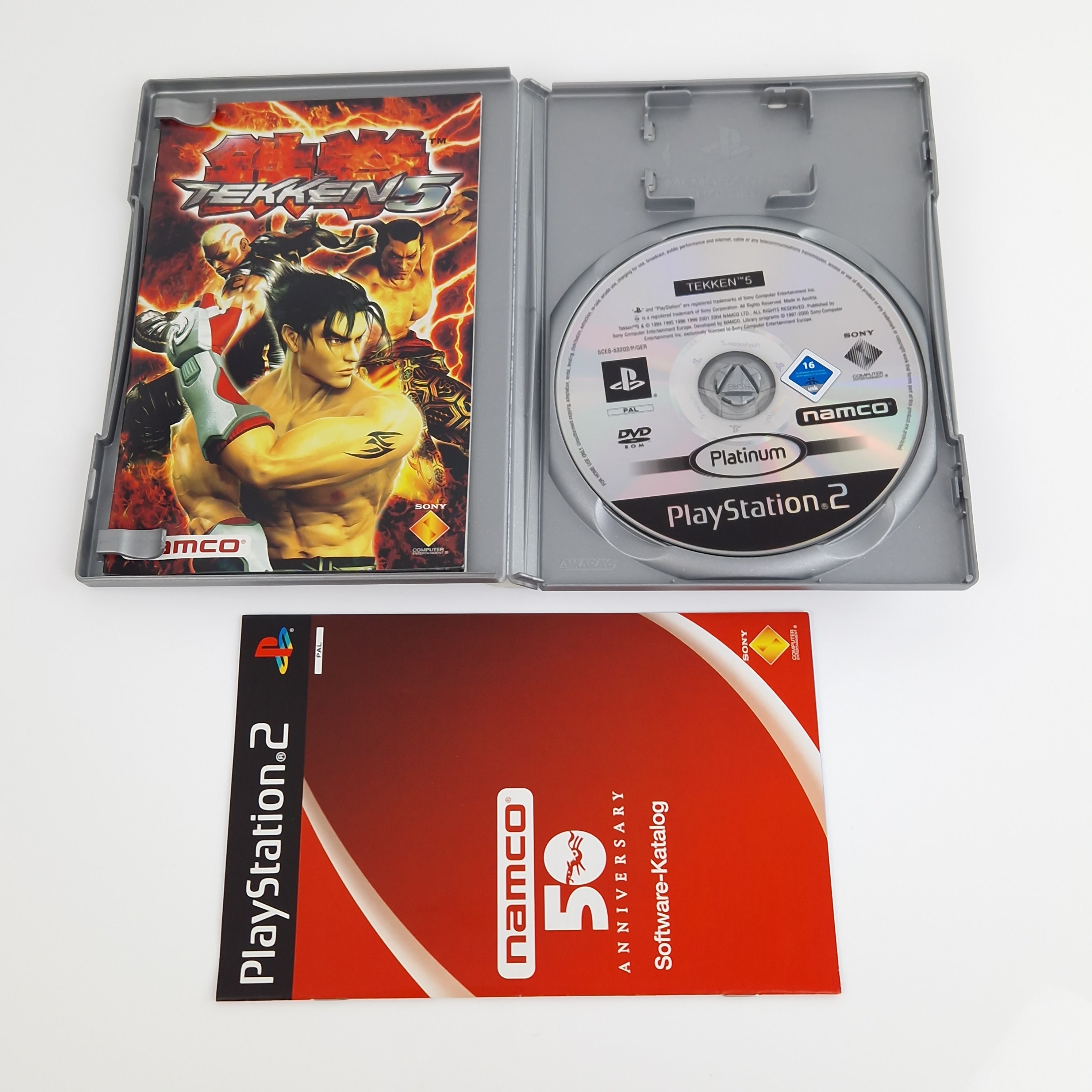 Playstation 2 Spiel – Tekken 5 Platinum Edition (OVP)
