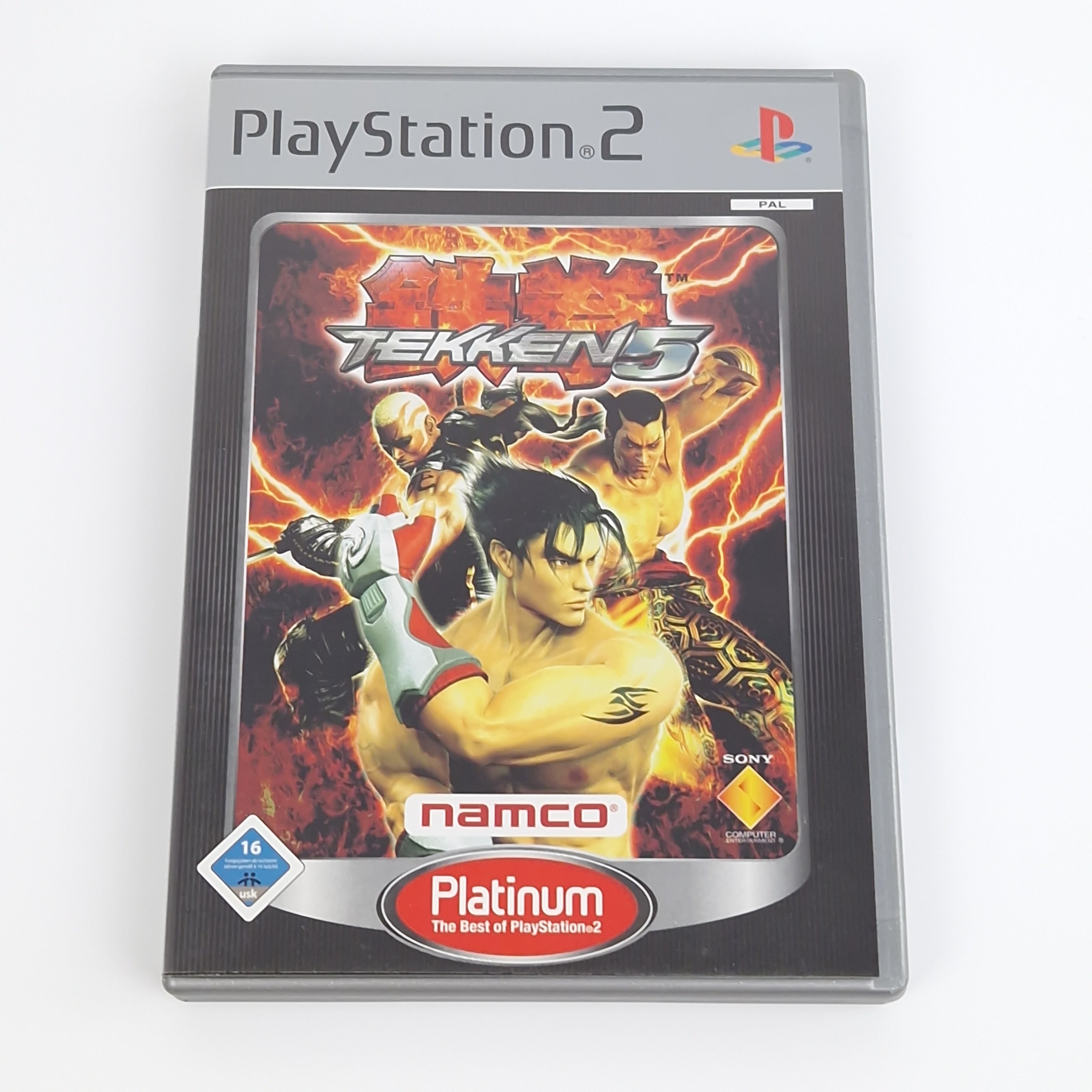 Playstation 2 Spiel – Tekken 5 Platinum Edition (OVP)