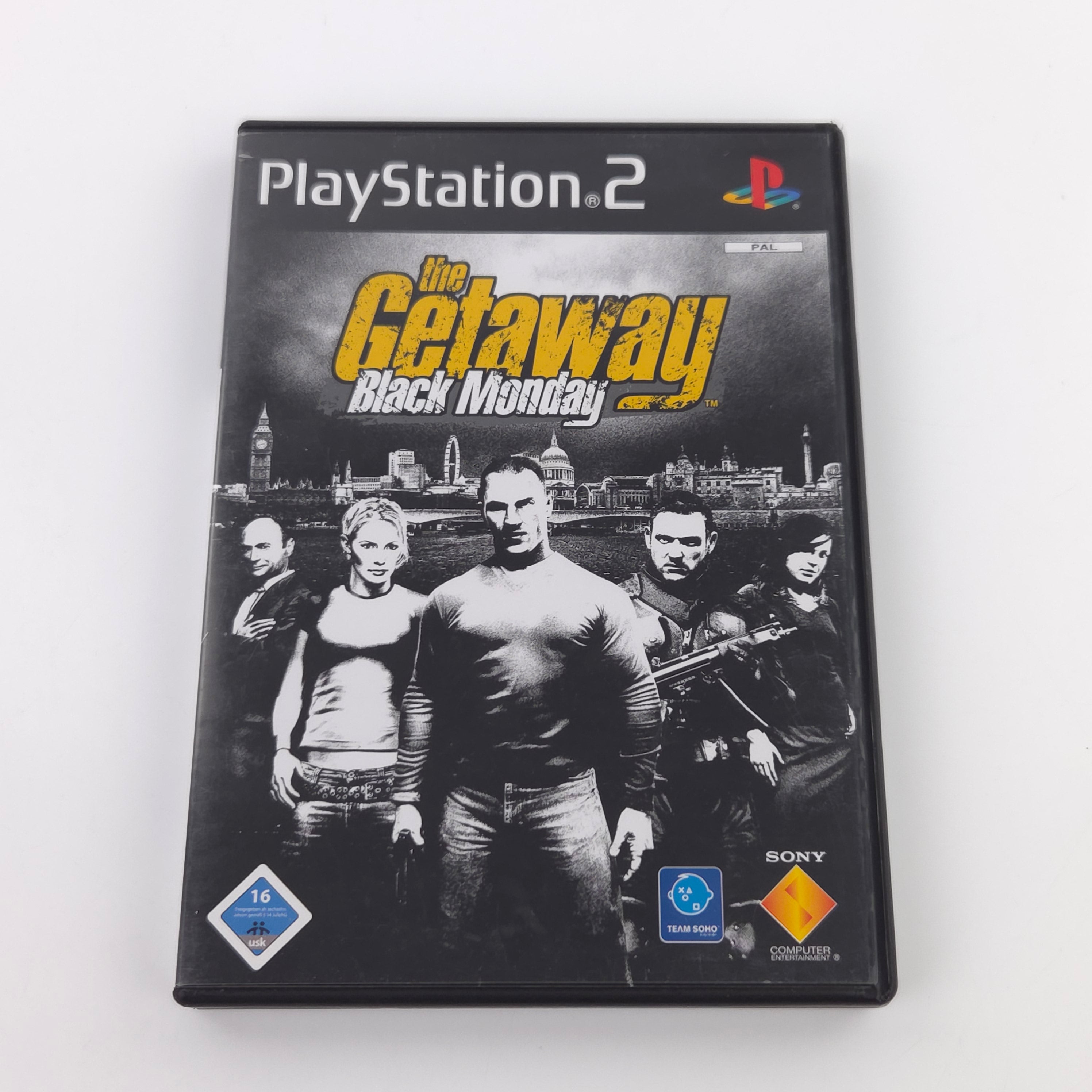 Playstation 2 Spiel – The Getaway Black Monday (OVP PAL)