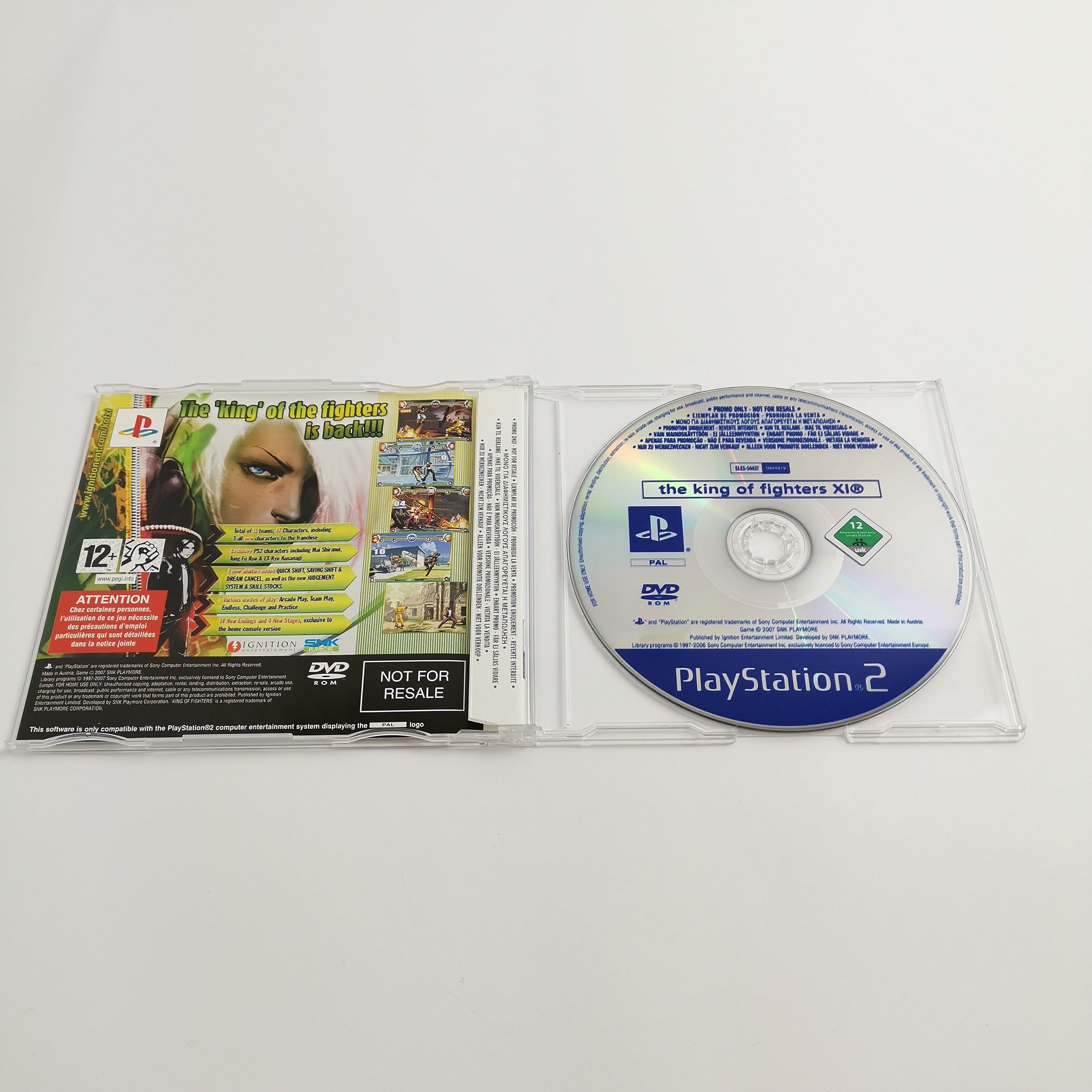 Playstation 2 Spiel – The King of Fighters XI Promo Disc