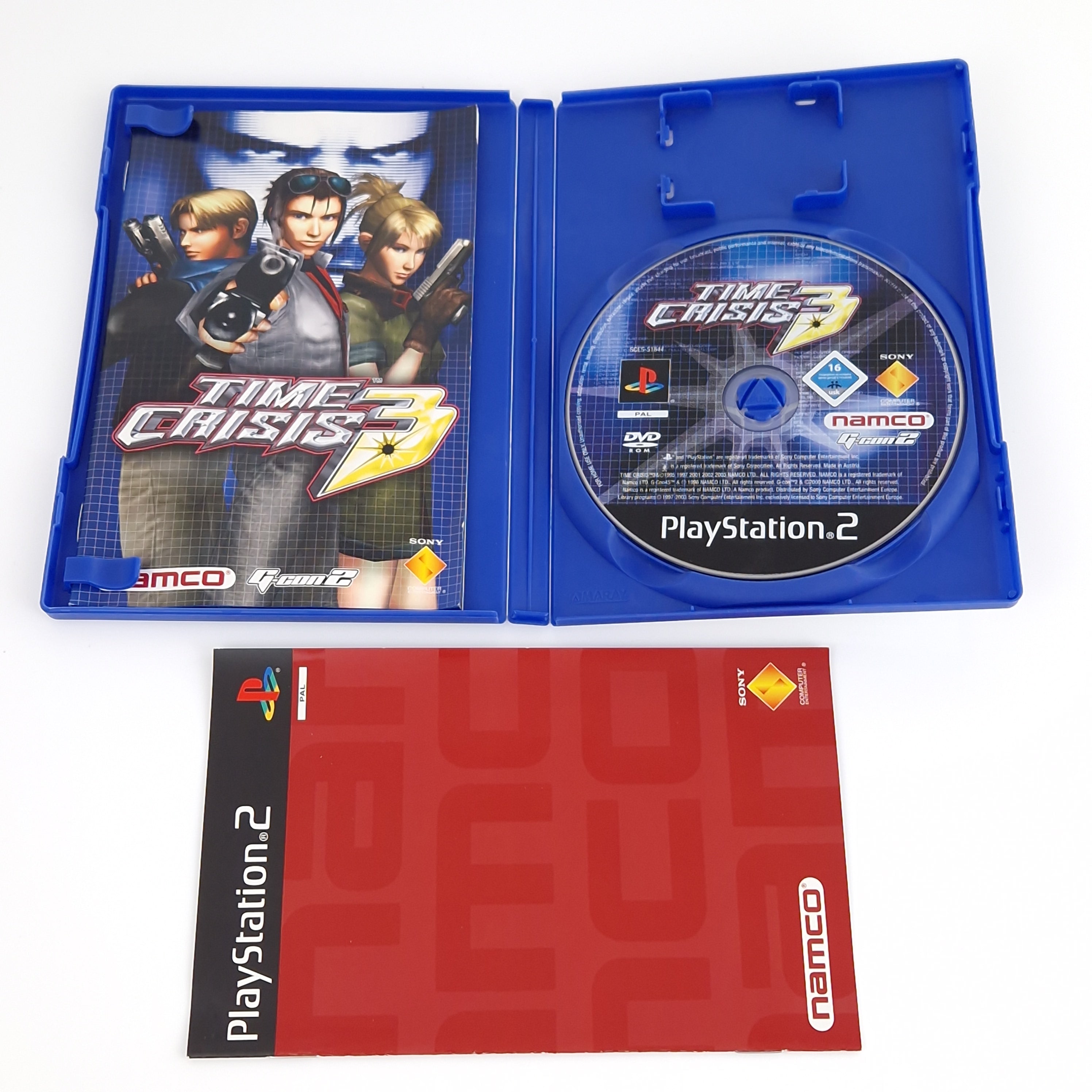 Playstation 2 Spiel – Time Crisis 3 (PS2 PAL OVP)