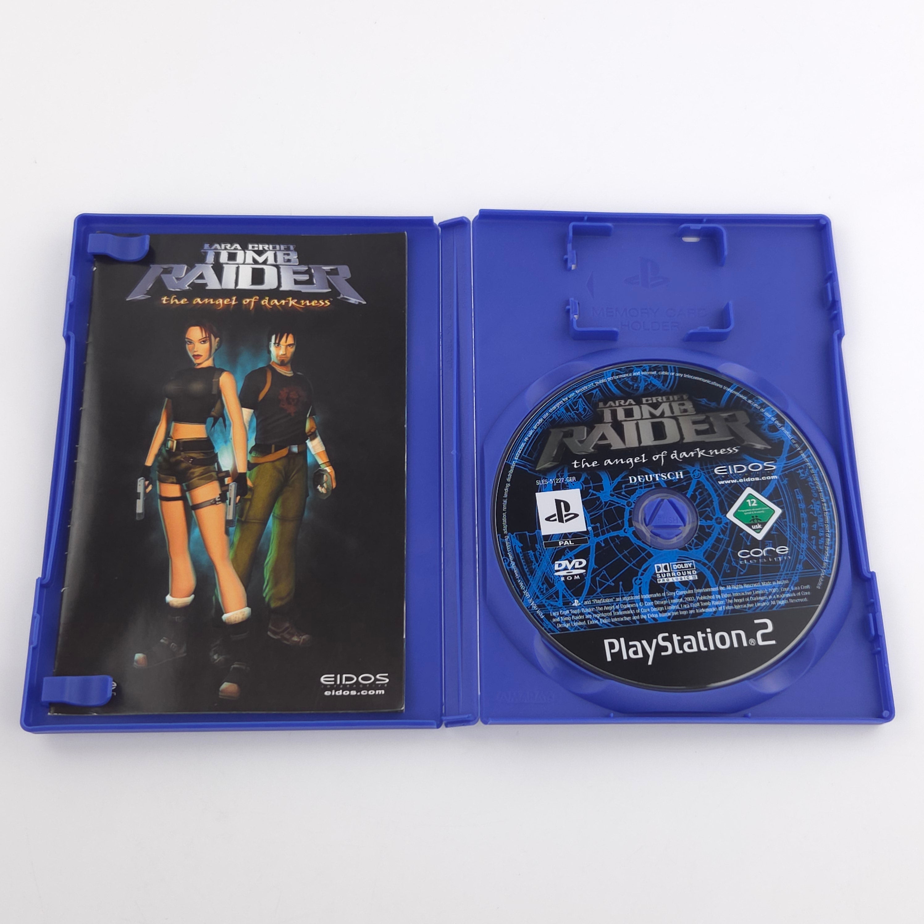 Playstation 2 Spiel – Tomb Raider The Angel of Darkness OVP PAL