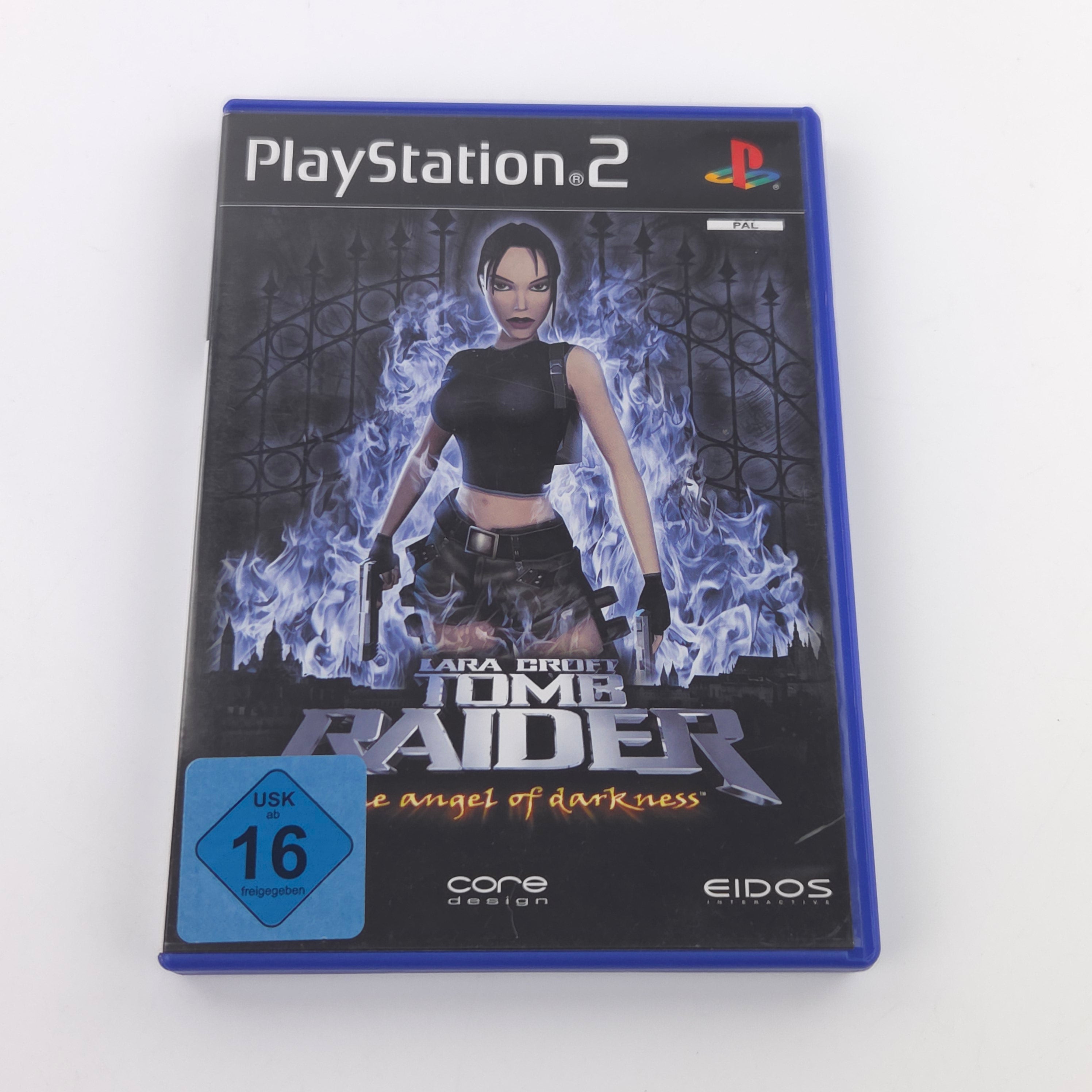 Playstation 2 Spiel – Tomb Raider The Angel of Darkness OVP PAL