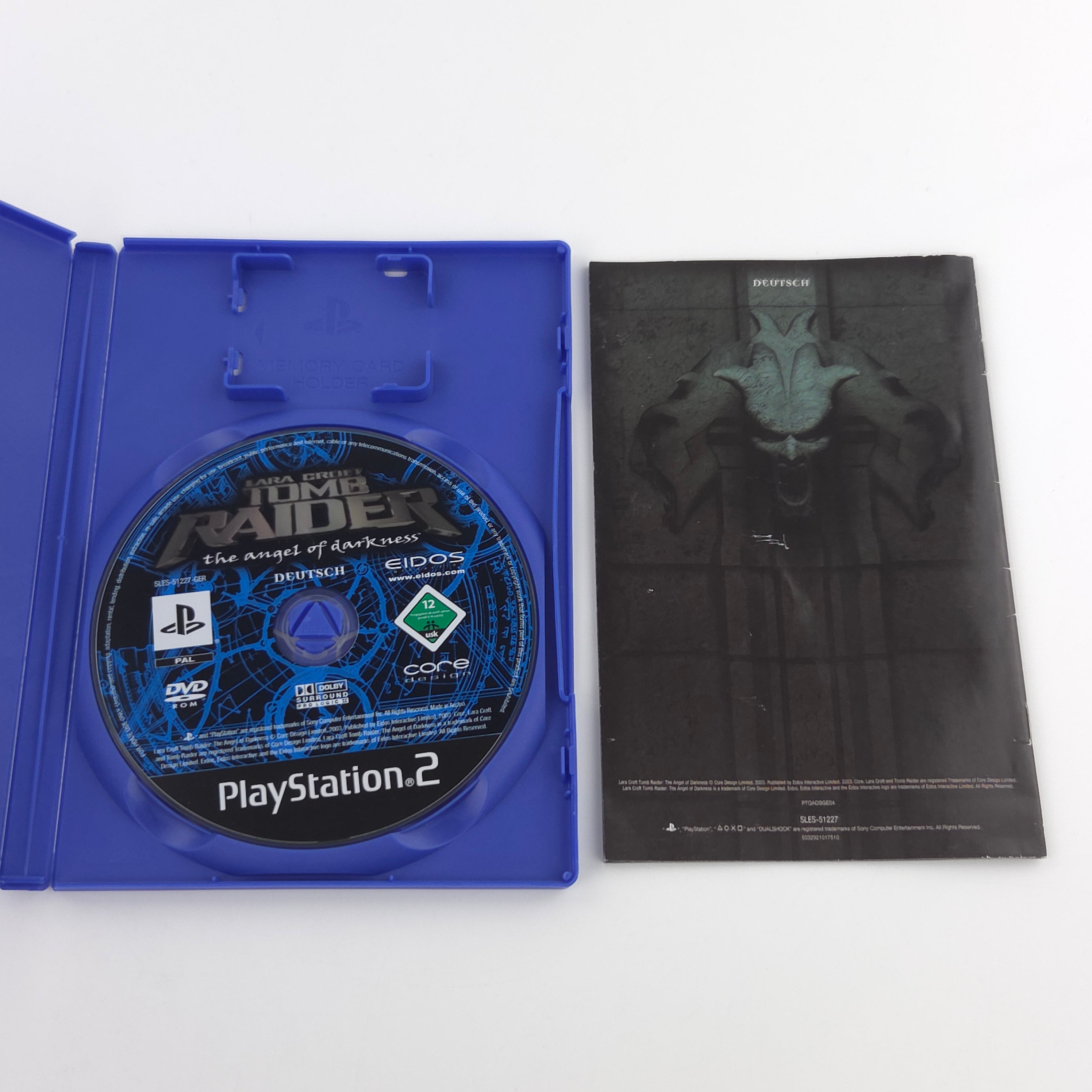 Playstation 2 Spiel – Tomb Raider The Angel of Darkness OVP PAL