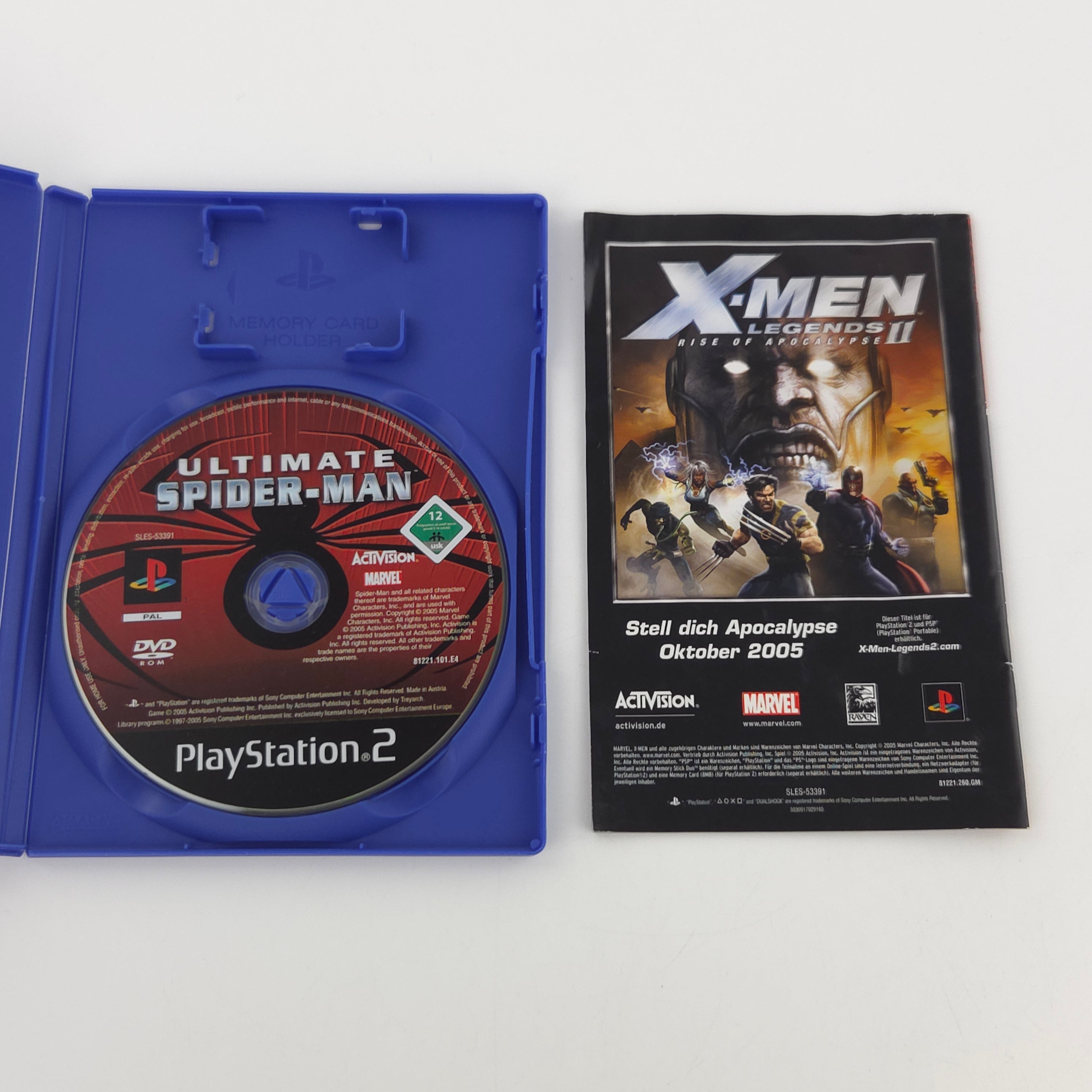 Playstation 2 Spiel Ultimate Spider-Man PS2 OVP PAL DE