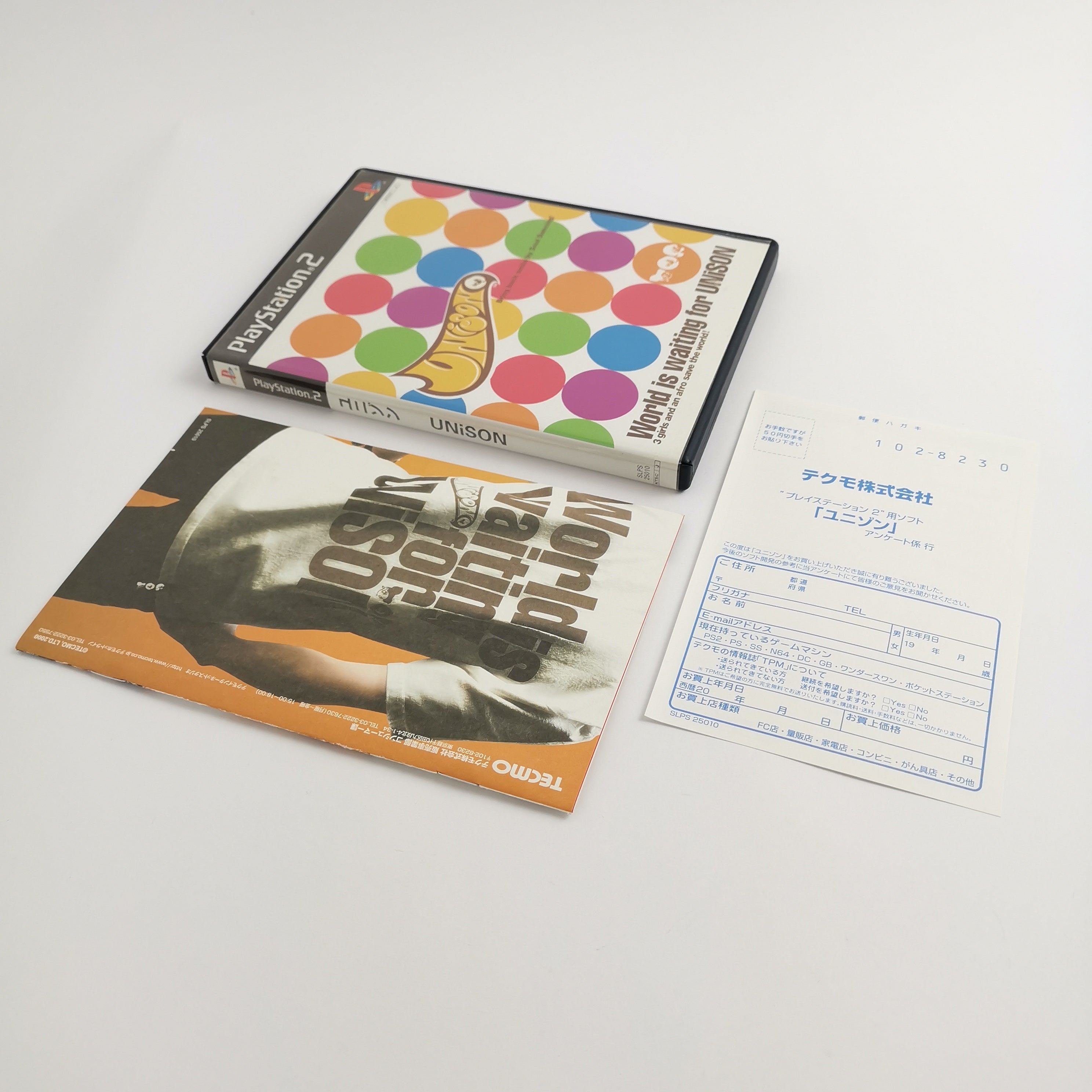 Playstation 2 Spiel – Unison OVP NTSC-J Japan