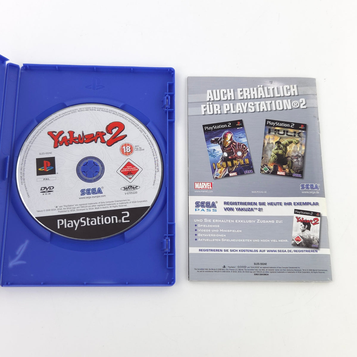 PlayStation 2 Spiel Yakuza 2 OVP USK18