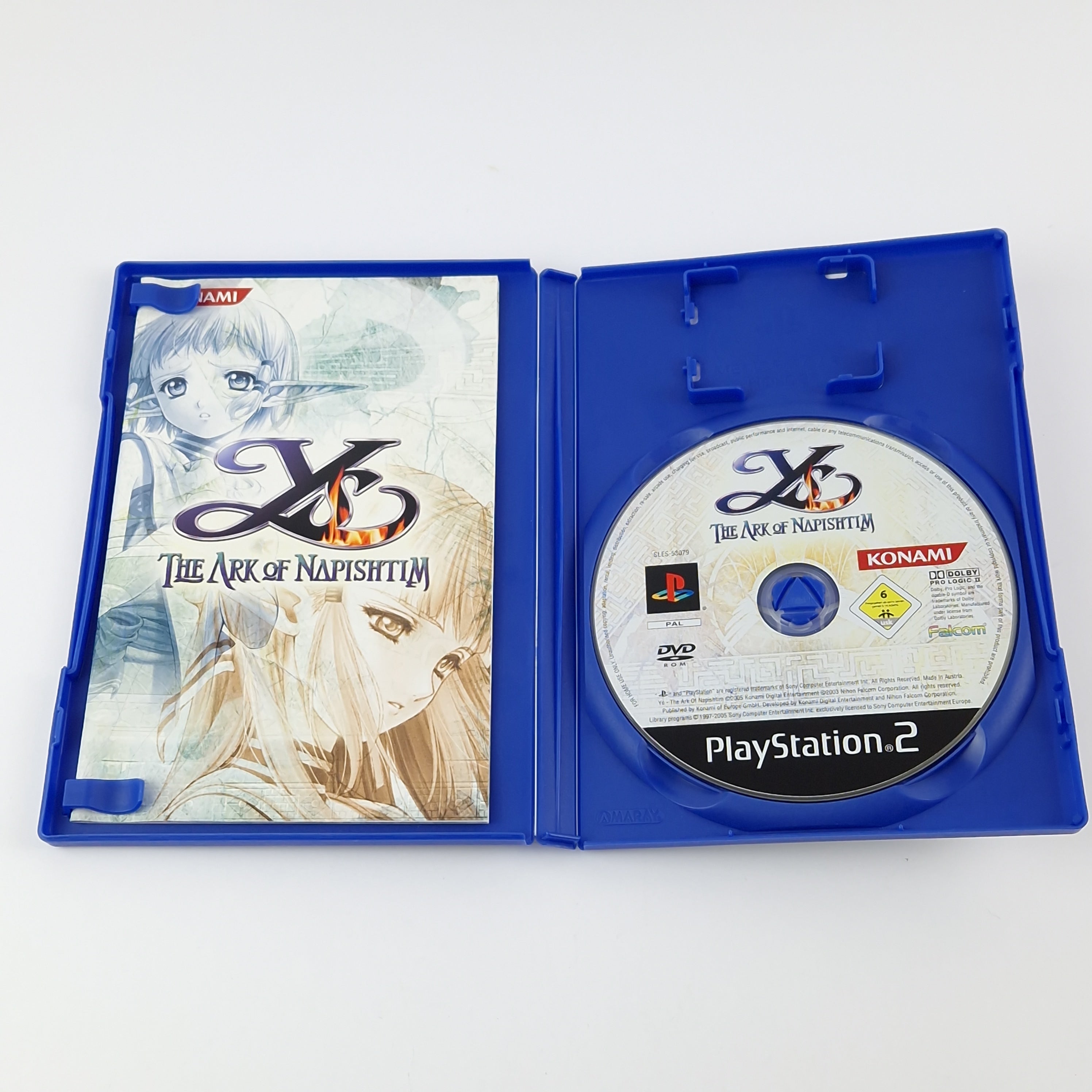 Playstation 2 Spiel – Ys The Ark of Napishtim OVP PAL