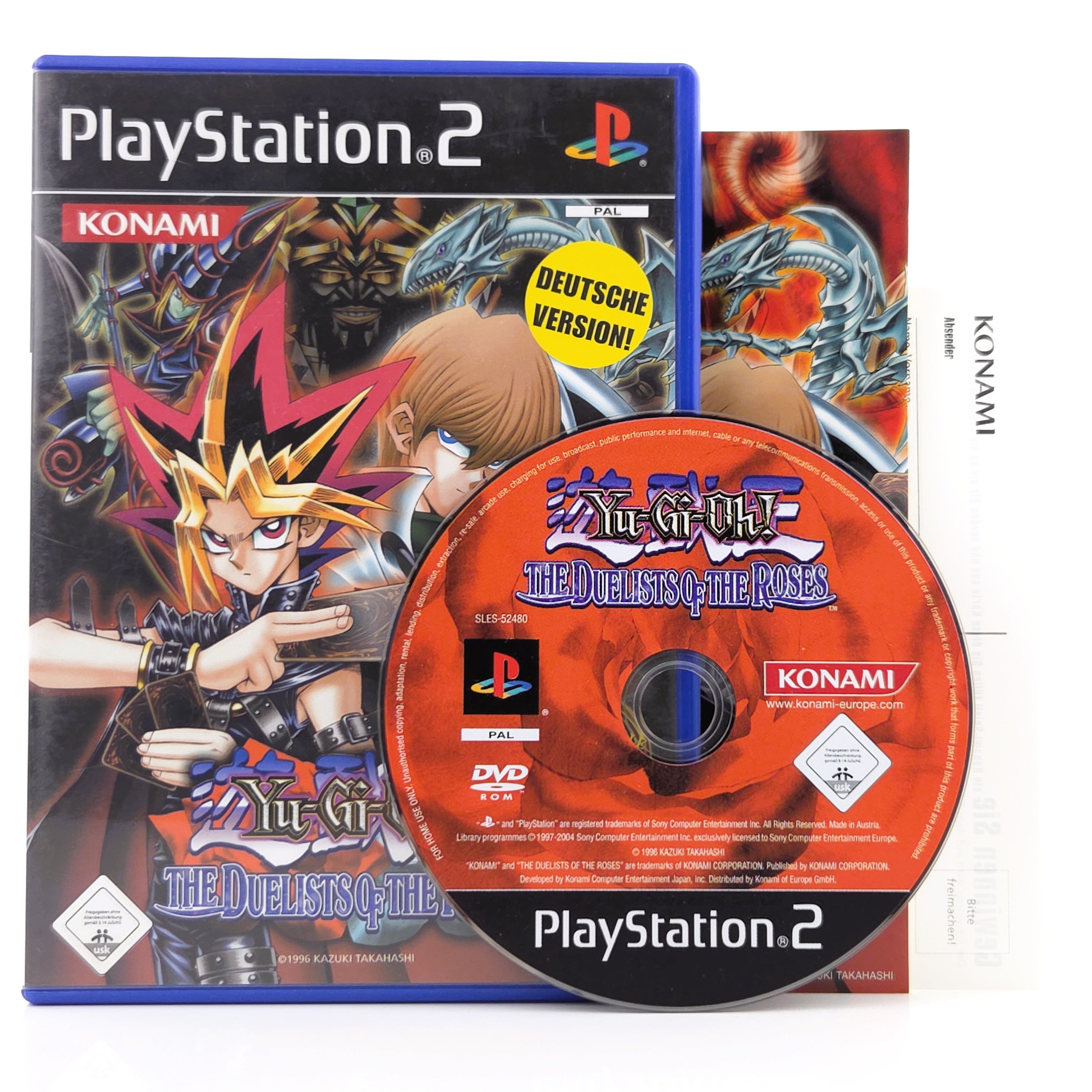 Playstation 2 Spiel – Yu-Gi-Oh The Duelists of the Roses OVP
