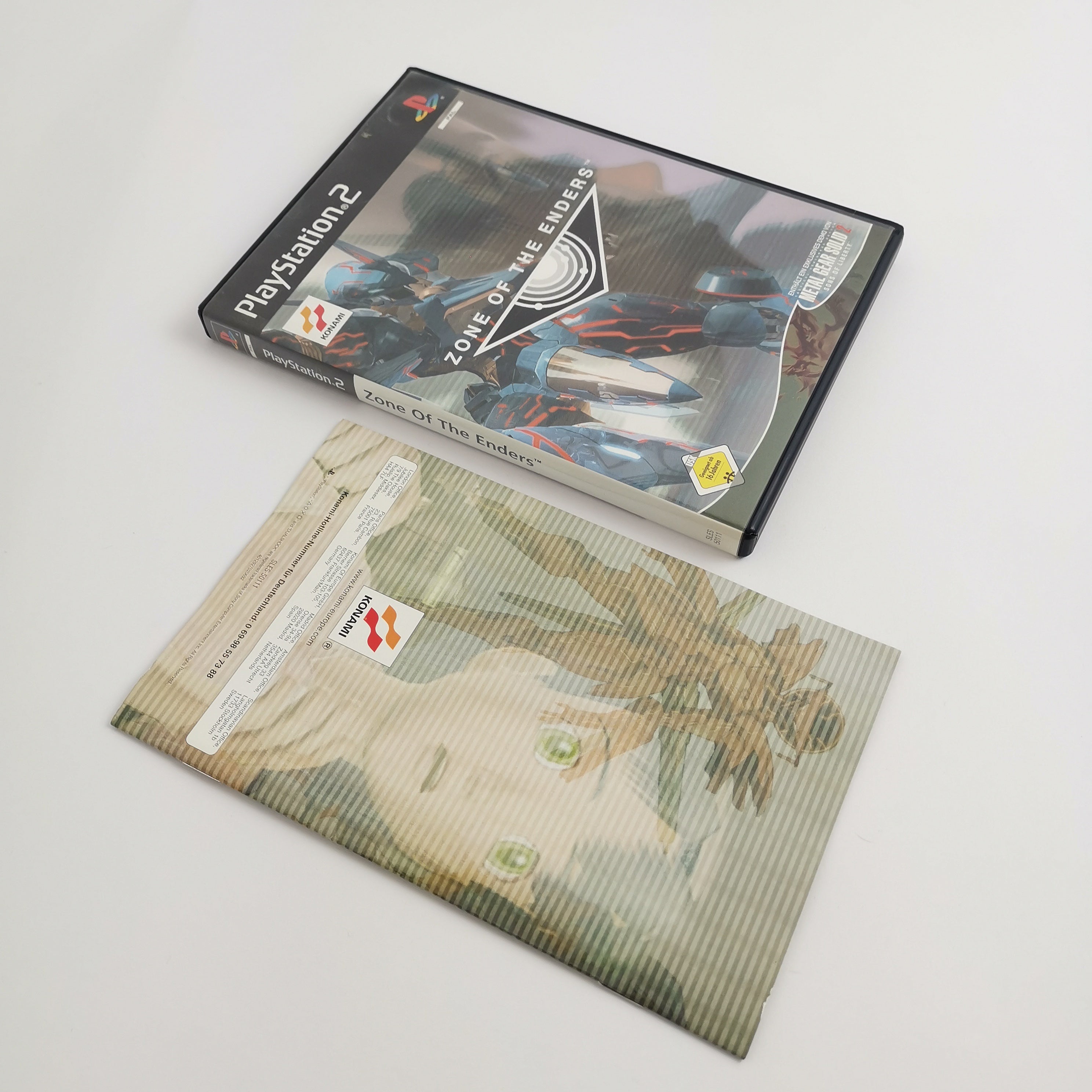 PlayStation 2 Spiel – Zone of the Enders PS2 OVP PAL