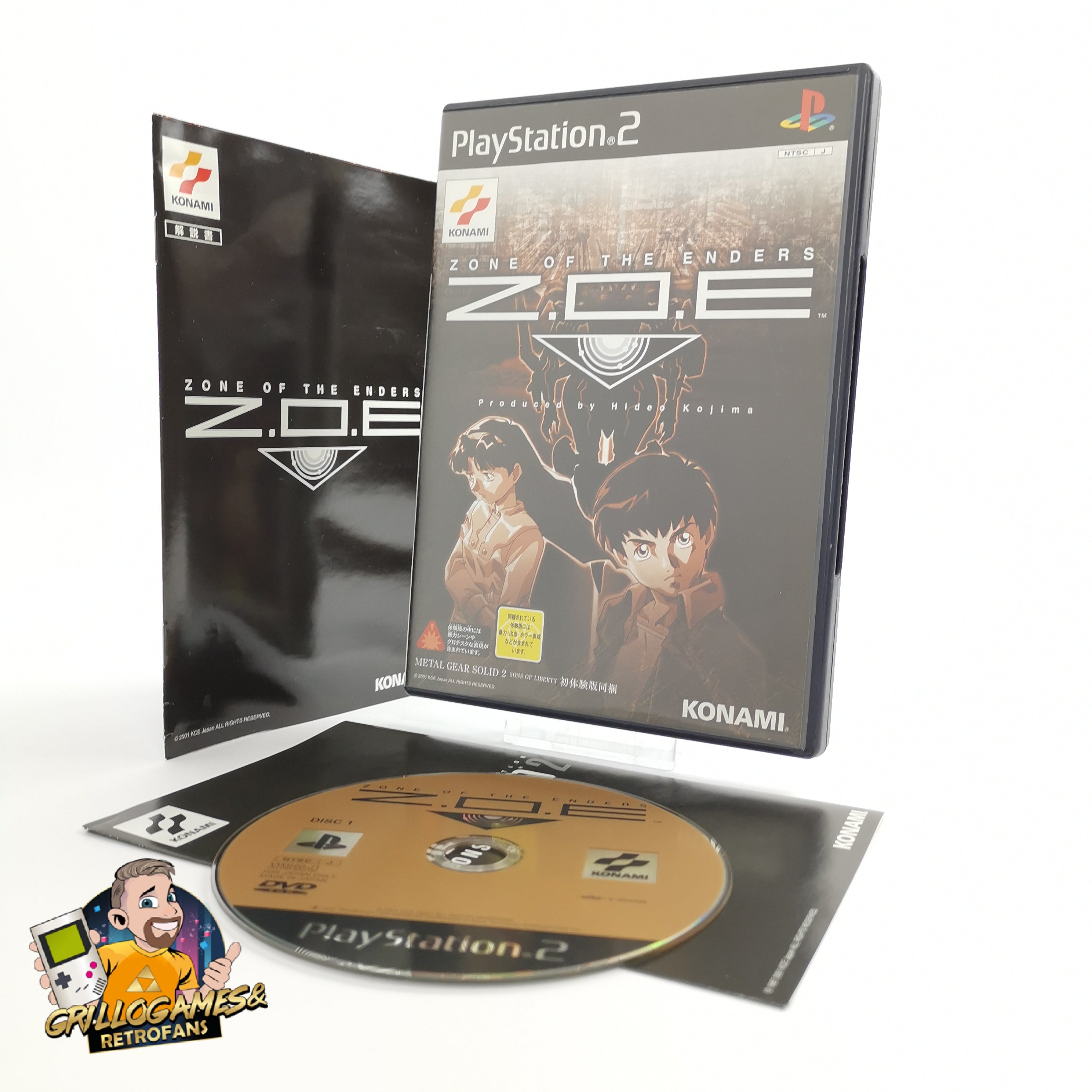 Playstation 2 Spiel – Zone of the Enders ZOE (OVP NTSC-J)