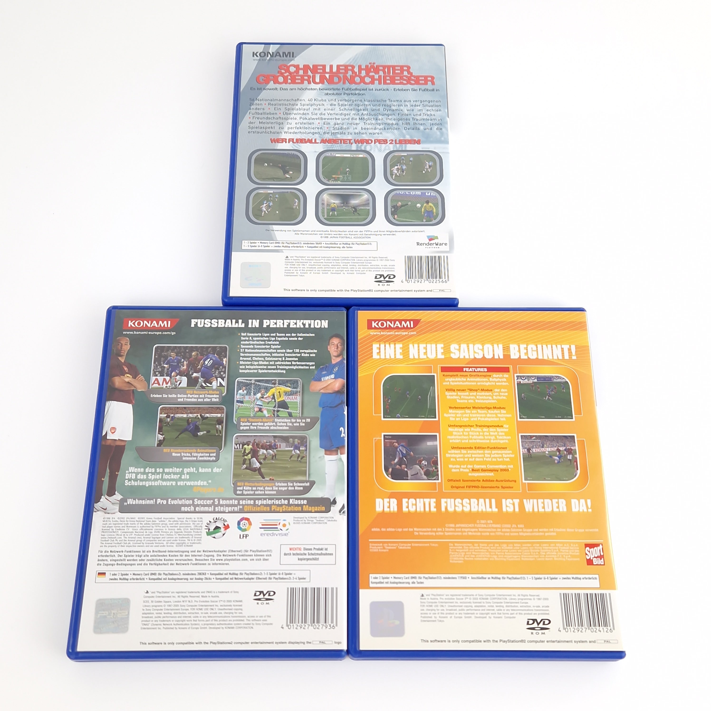 Playstation 2 Spiel – Pro Evolution Soccer 3 Bundle Memory