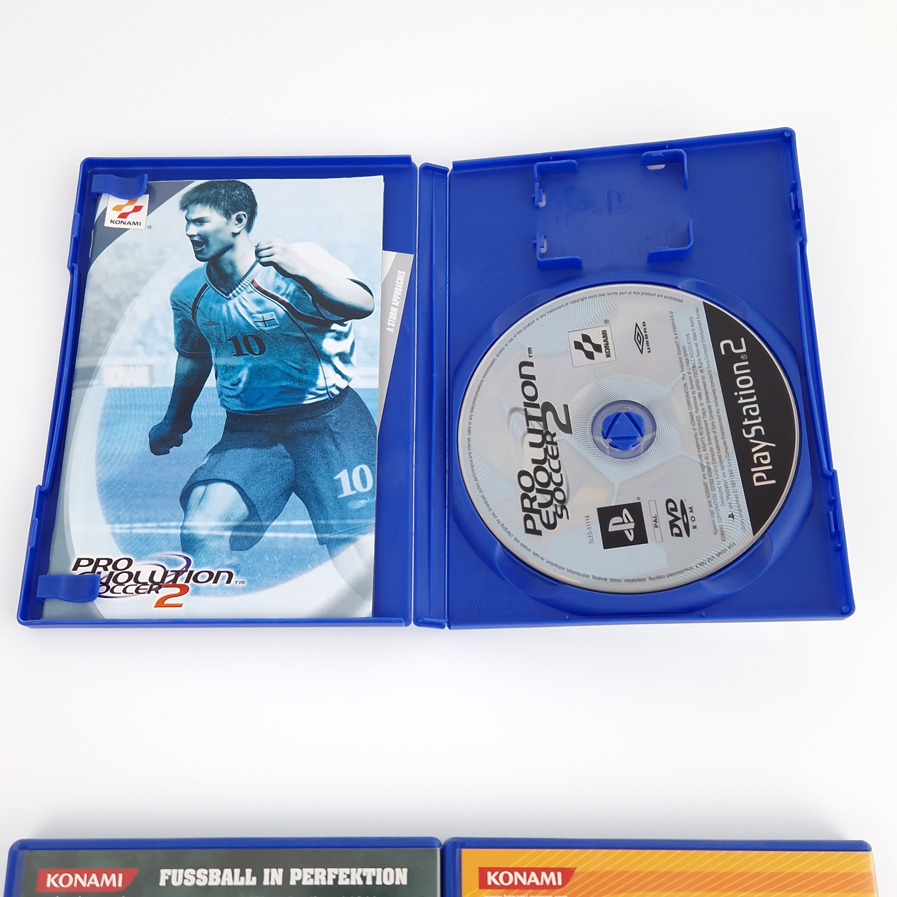 Playstation 2 Spiel – Pro Evolution Soccer 3 Bundle Memory