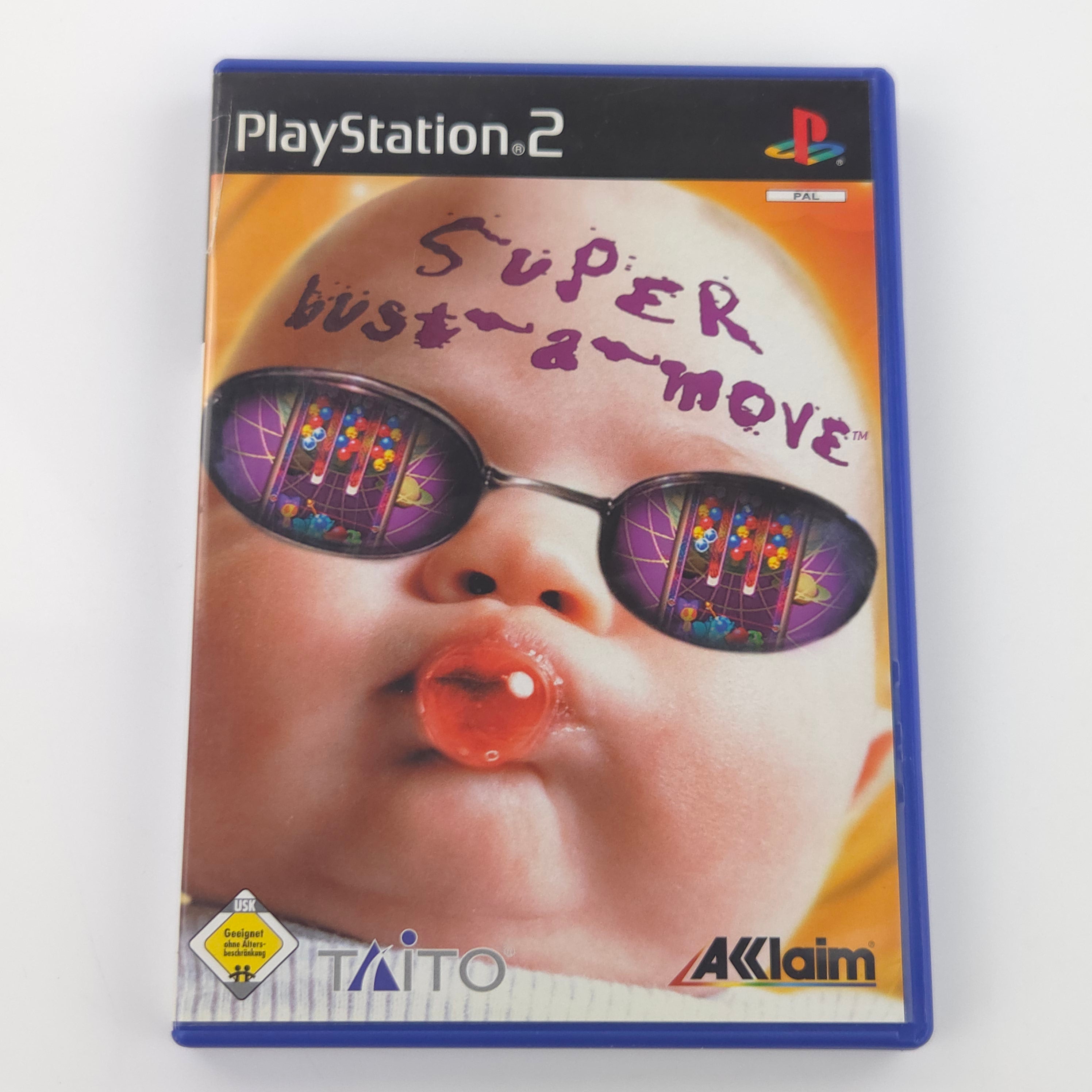 PlayStation 2 Spiel – Super Bust-a-Move (PS2 OVP)