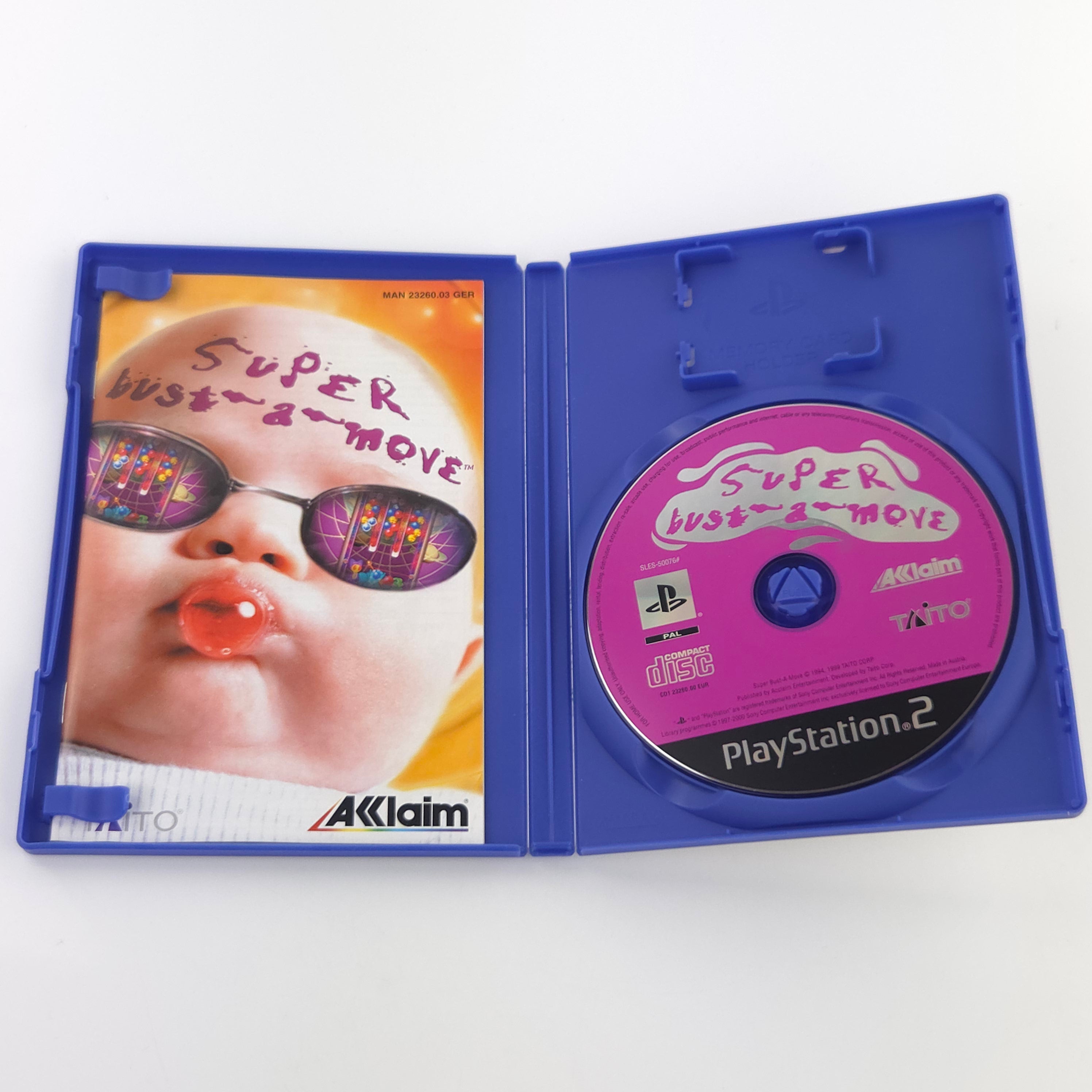 PlayStation 2 Spiel – Super Bust-a-Move (PS2 OVP)