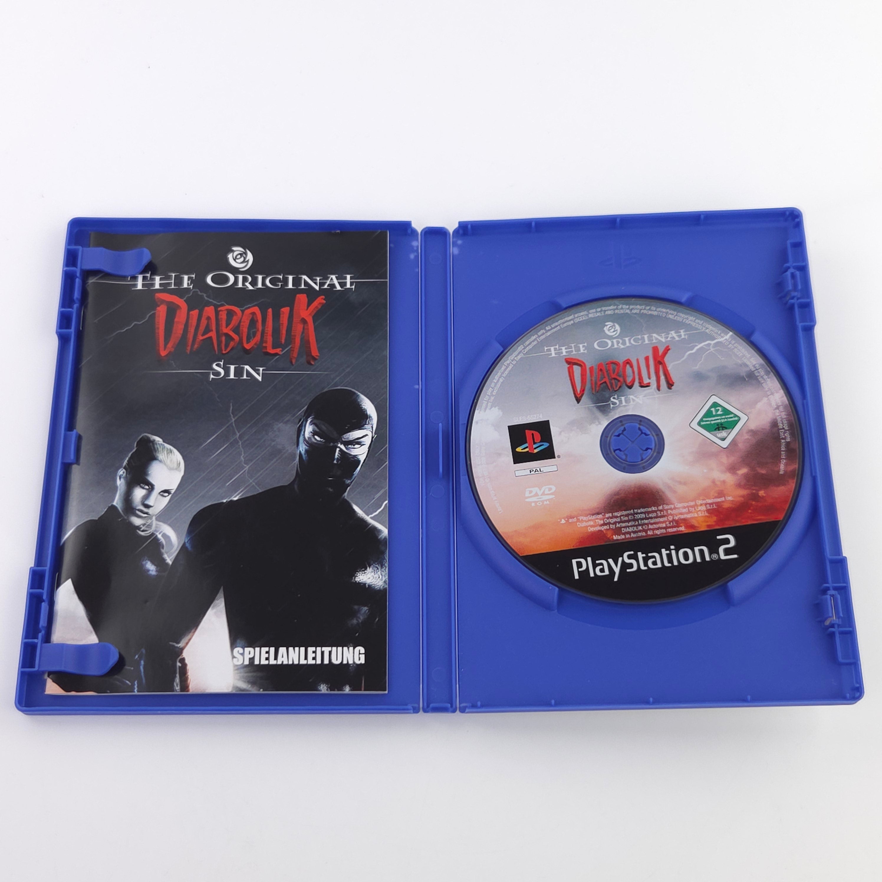 Playstation 2 Spiel – The Original Diabolik Sin (OVP)