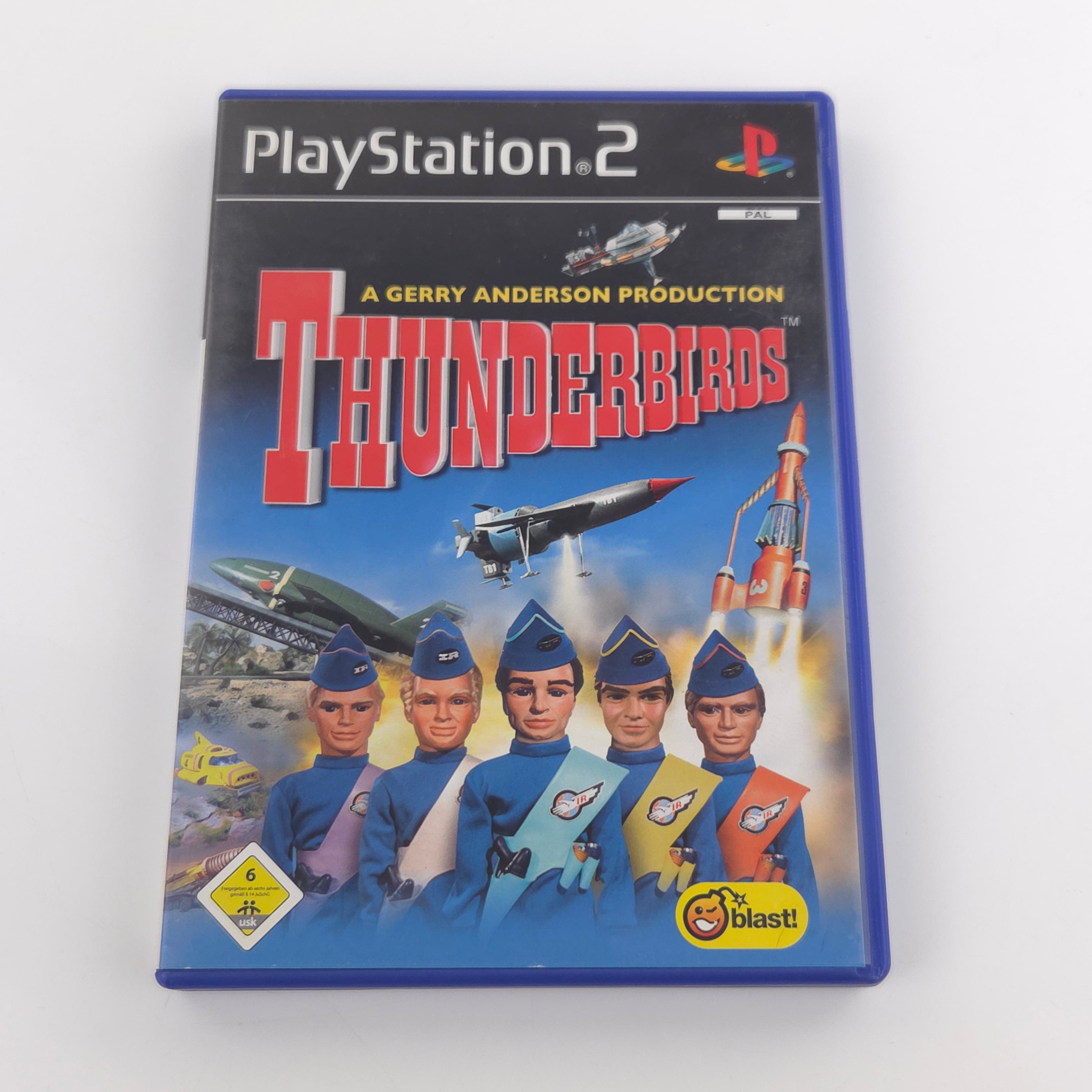 Playstation 2 Spiel – Thunderbirds (PS2 Deutsch OVP)