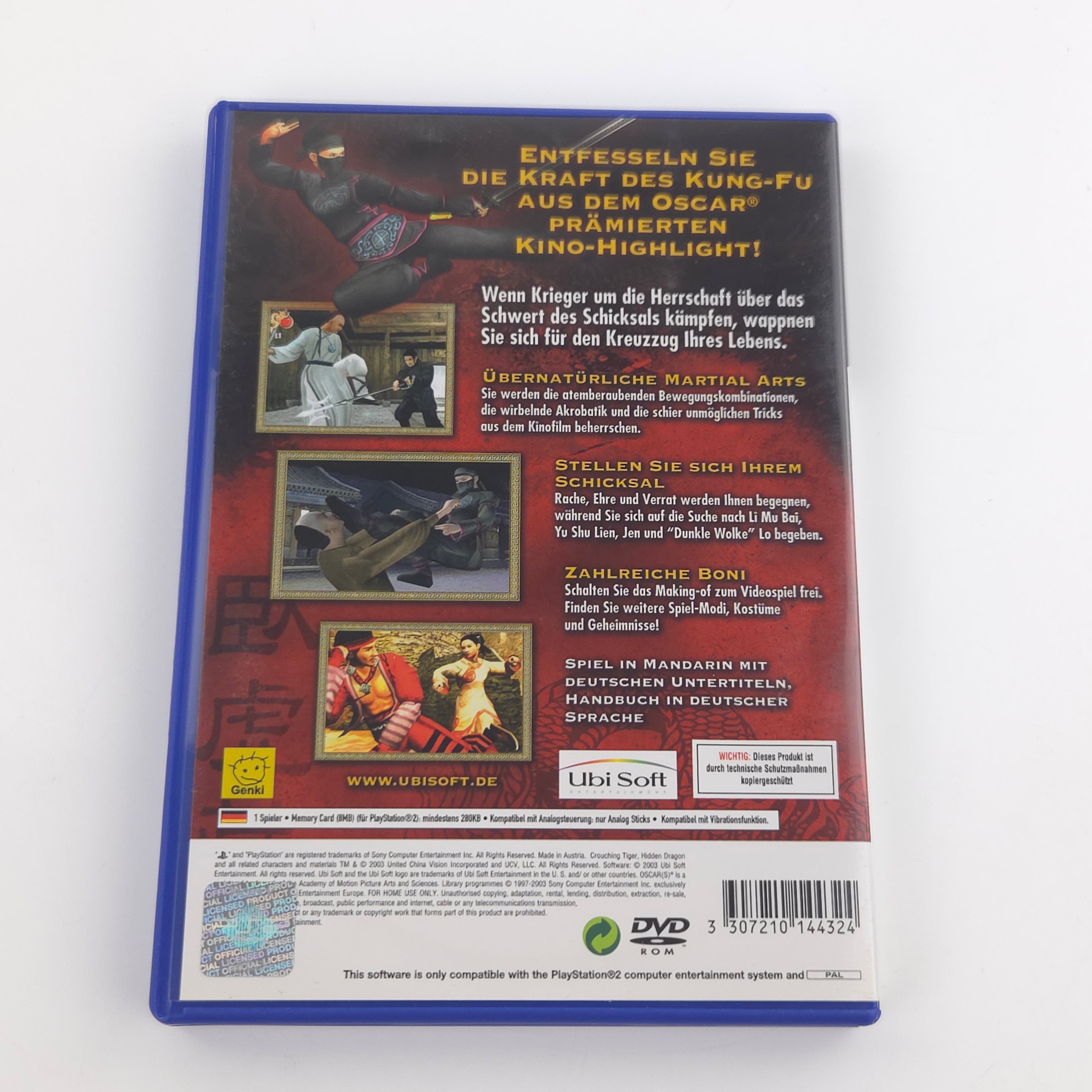 Playstation 2 Spiel – Tiger & Dragon (DE PAL OVP CIB)