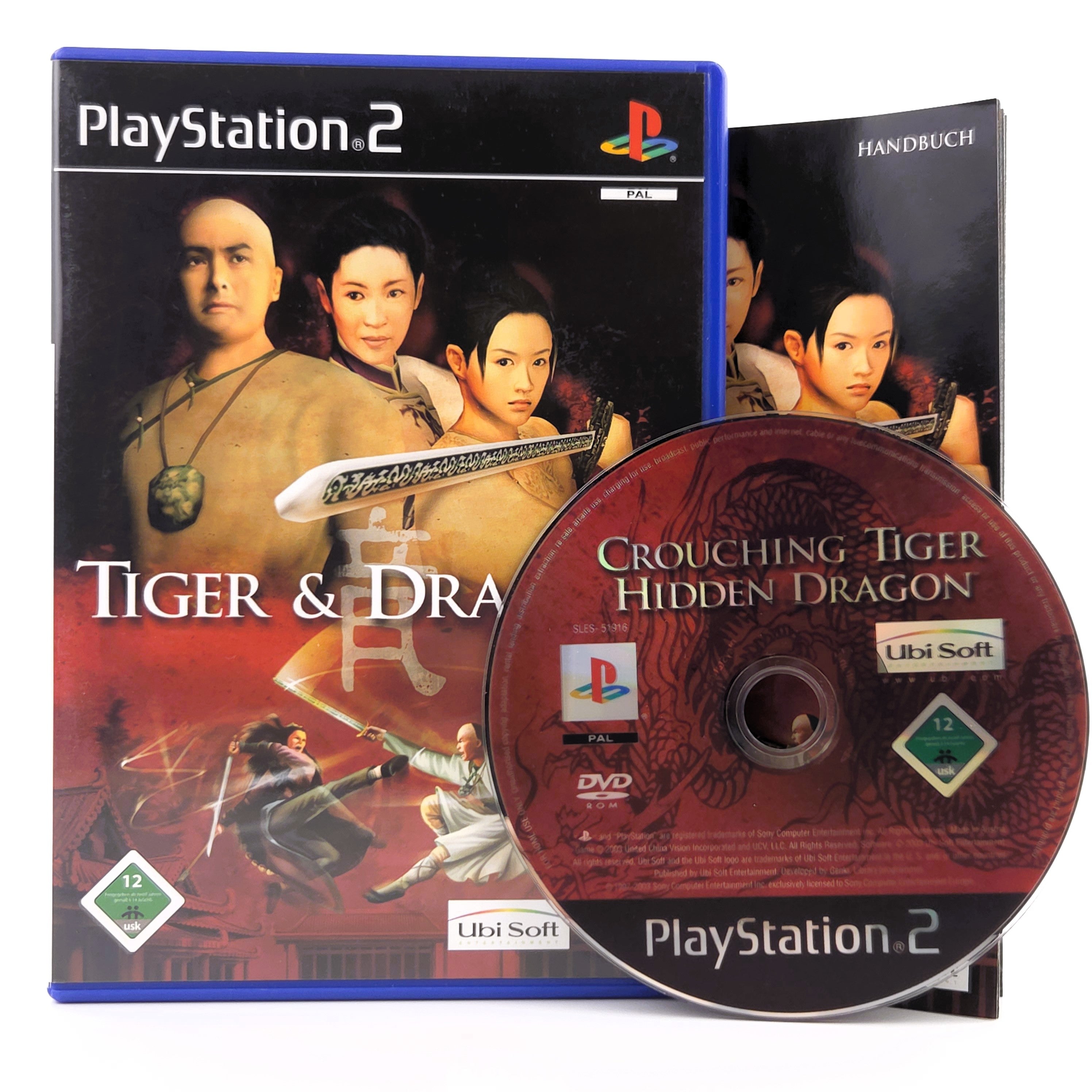 Playstation 2 Spiel – Tiger & Dragon (DE PAL OVP CIB)