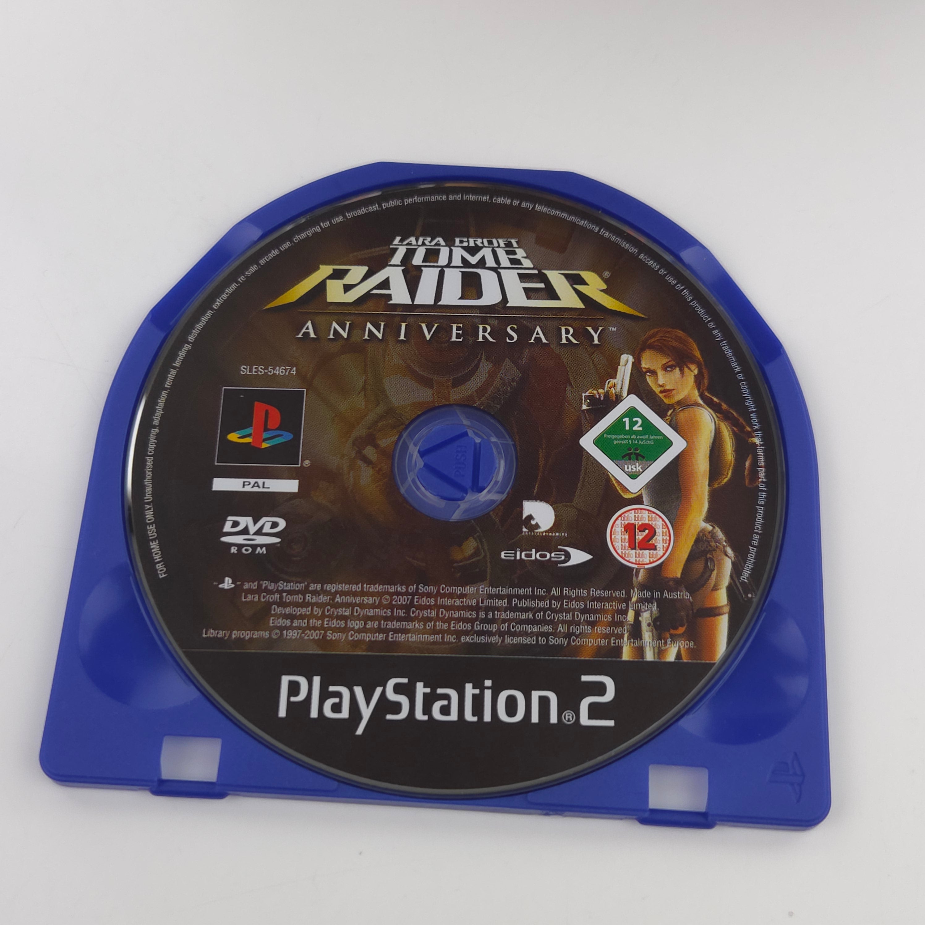 Playstation 2 Spiel – Tomb Raider Anniversary (PS2 OVP)
