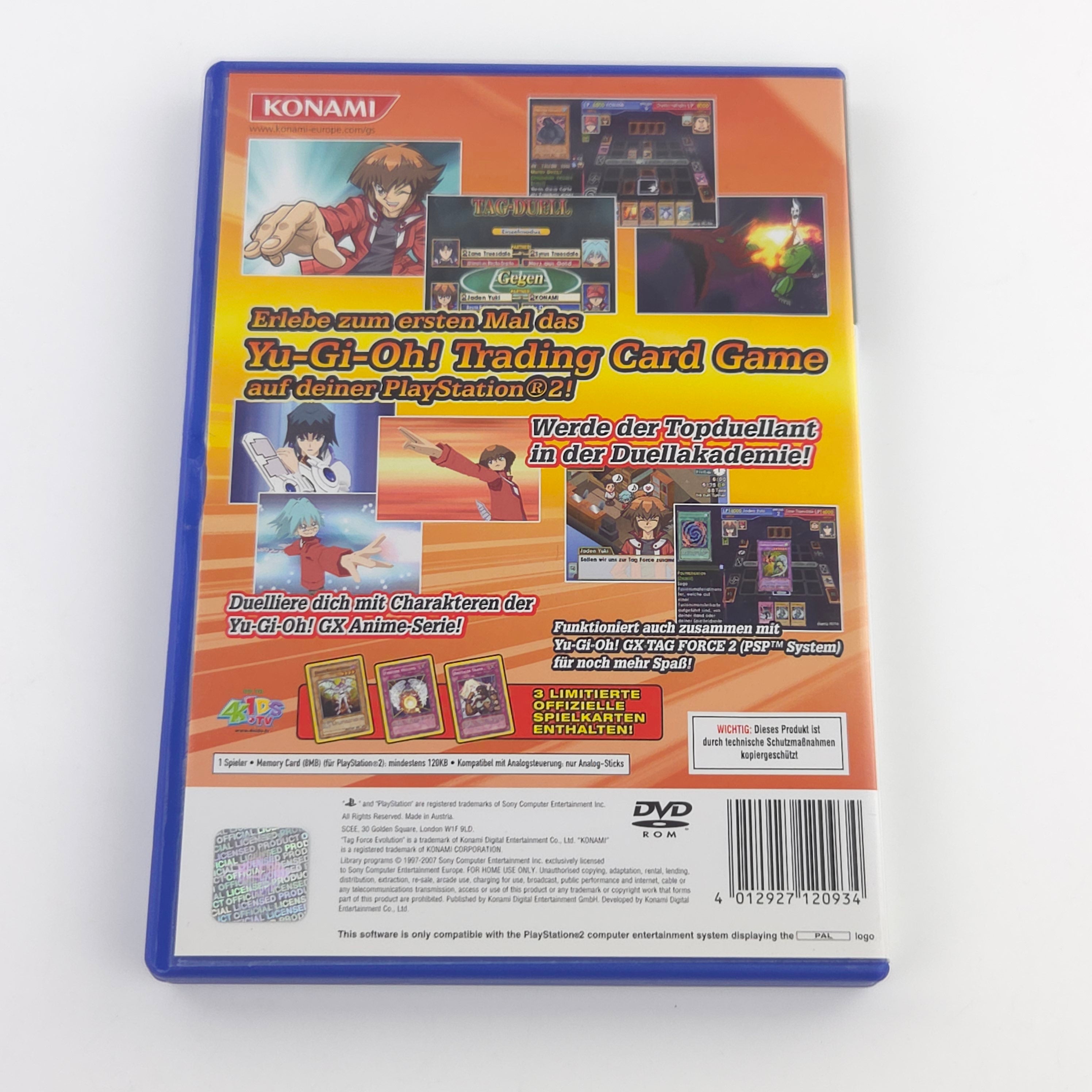 Playstation 2 Spiel – Yu-Gi-Oh GX Tag Force Evolution OVP