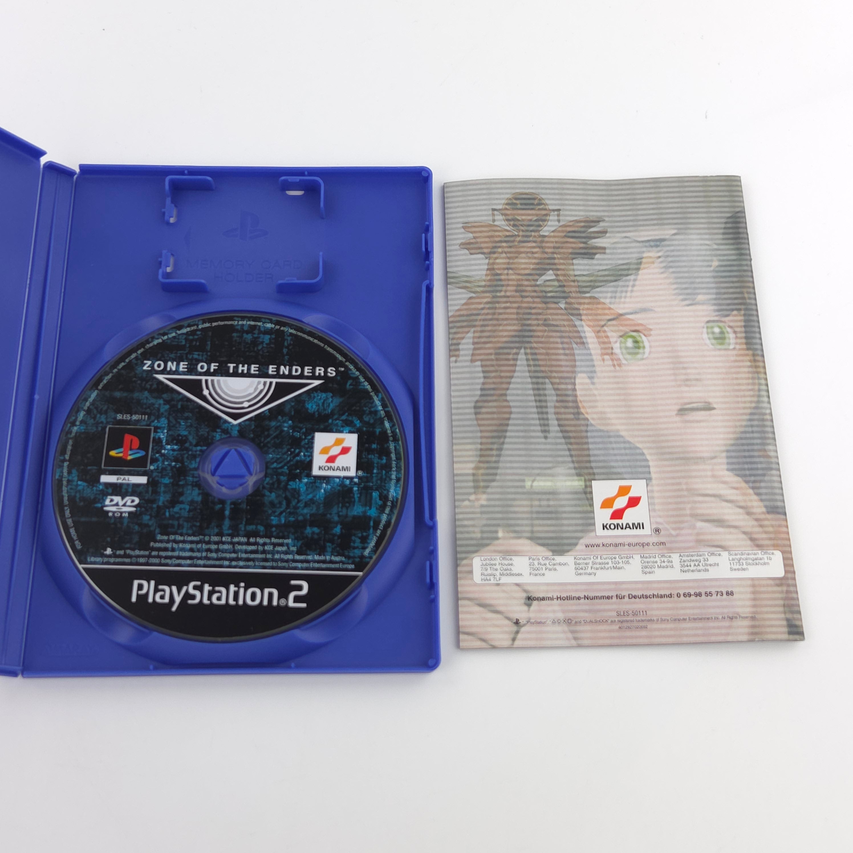 Playstation 2 Spiel – Zone of the Enders (PS2 OVP PAL)