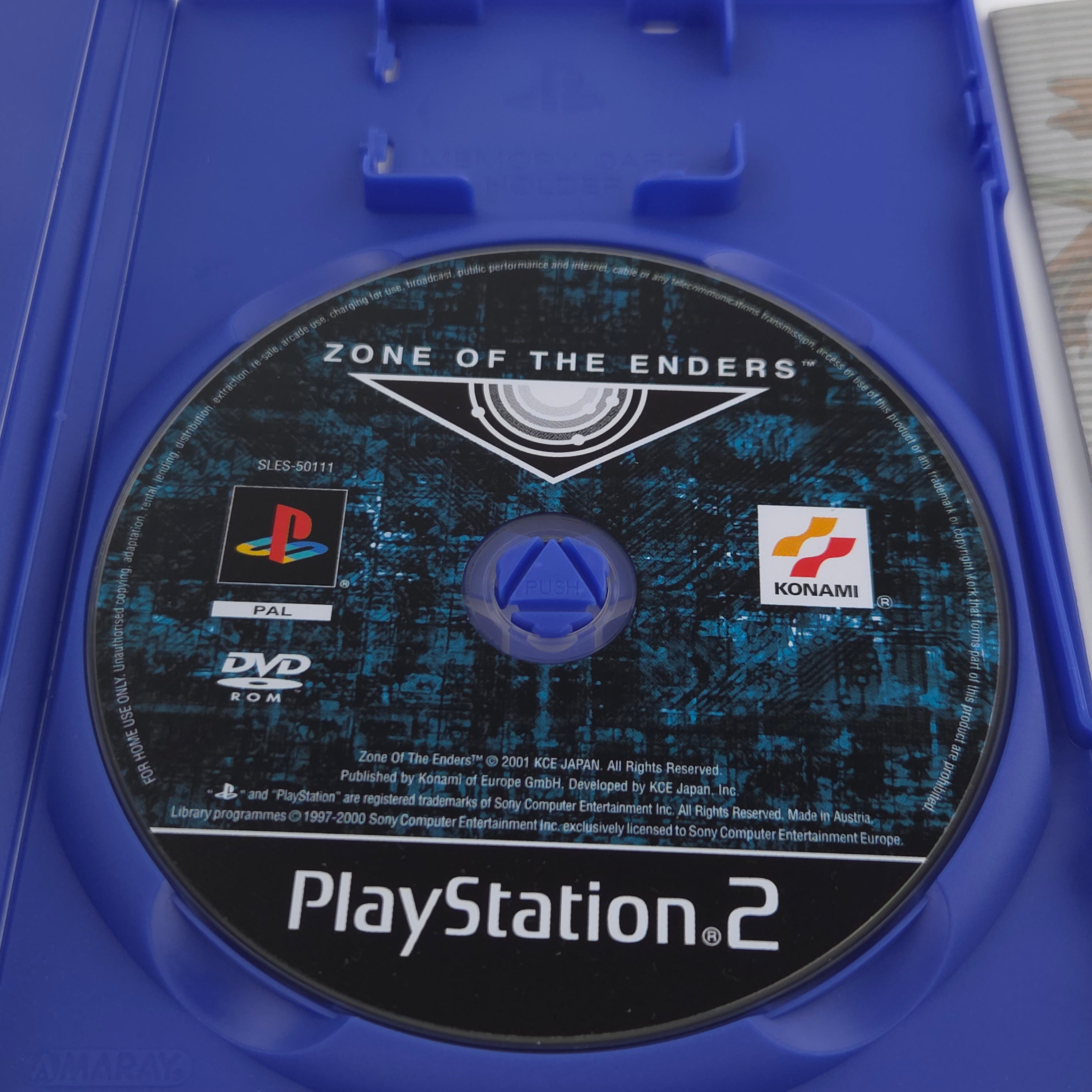 Playstation 2 Spiel – Zone of the Enders (PS2 OVP PAL)