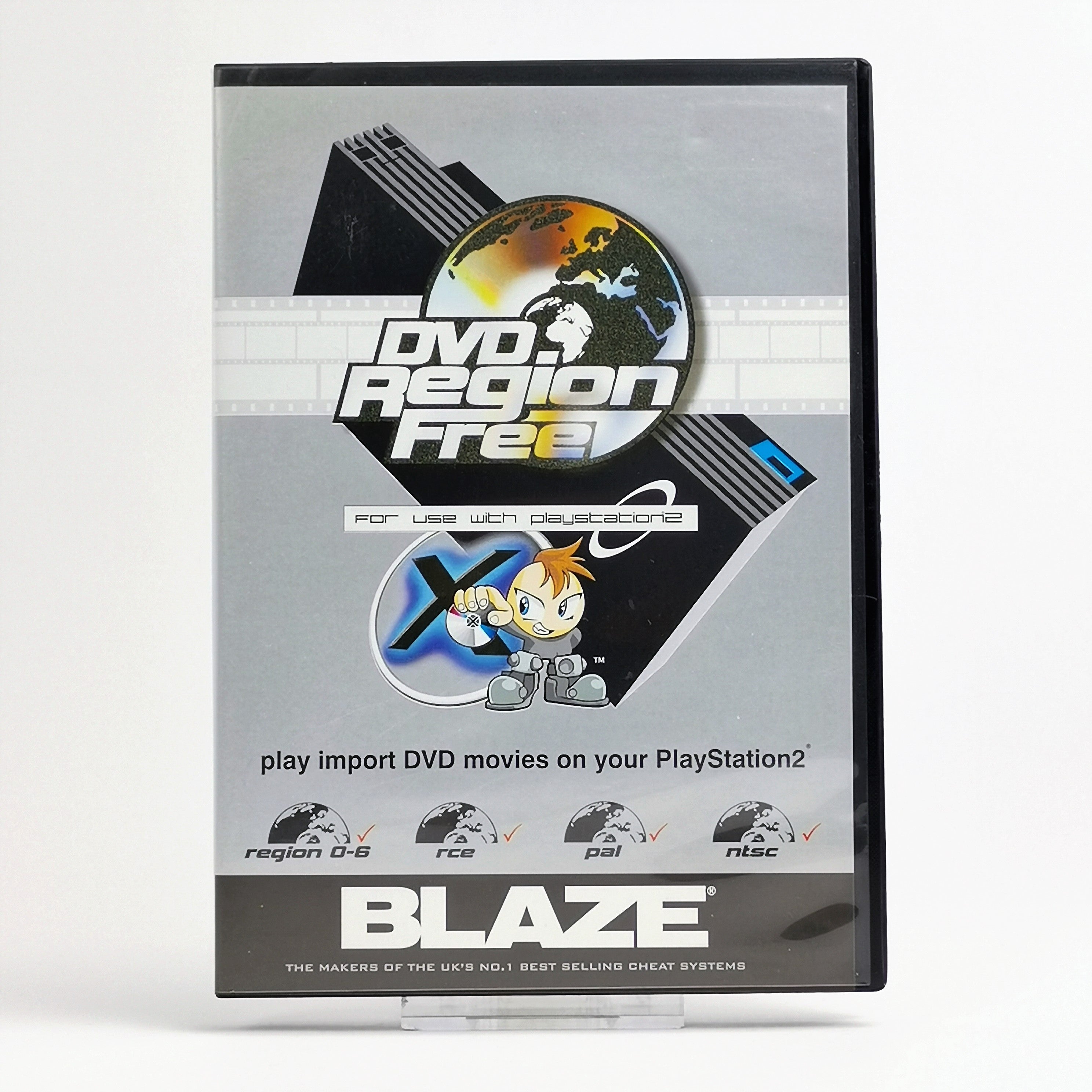 Playstation 2 Zubehör – DVD Region Free BLAZE (OVP PAL)