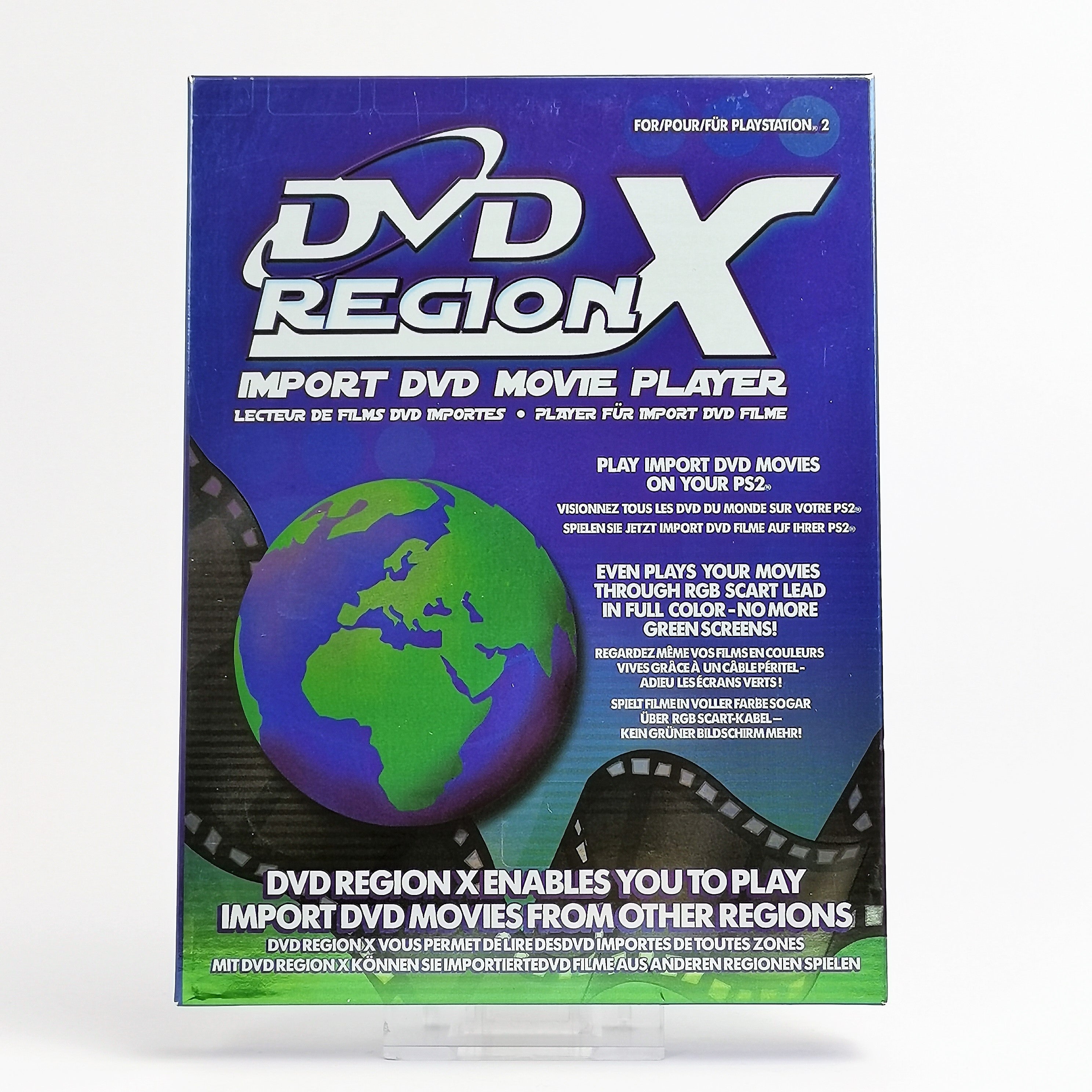 Playstation 2 Zubehör – DVD Region X französisch OVP PAL