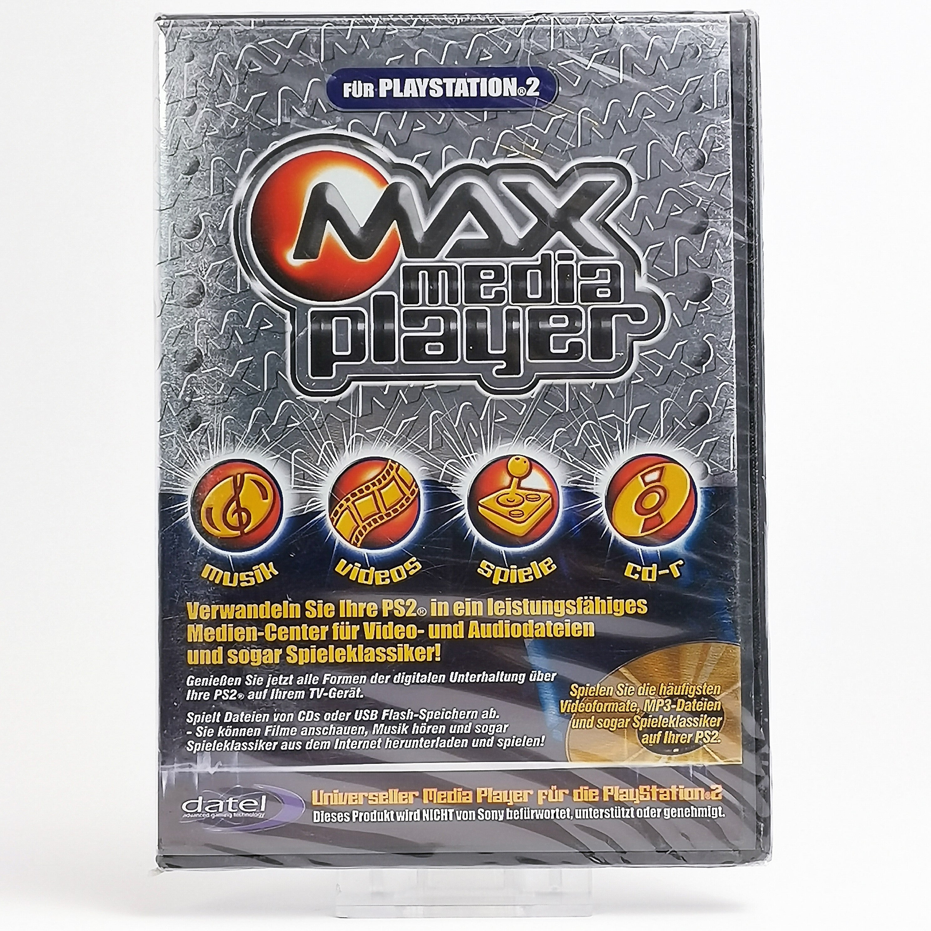 Playstation 2 Zubehör – Max Media Player Bigben (Neu OVP)