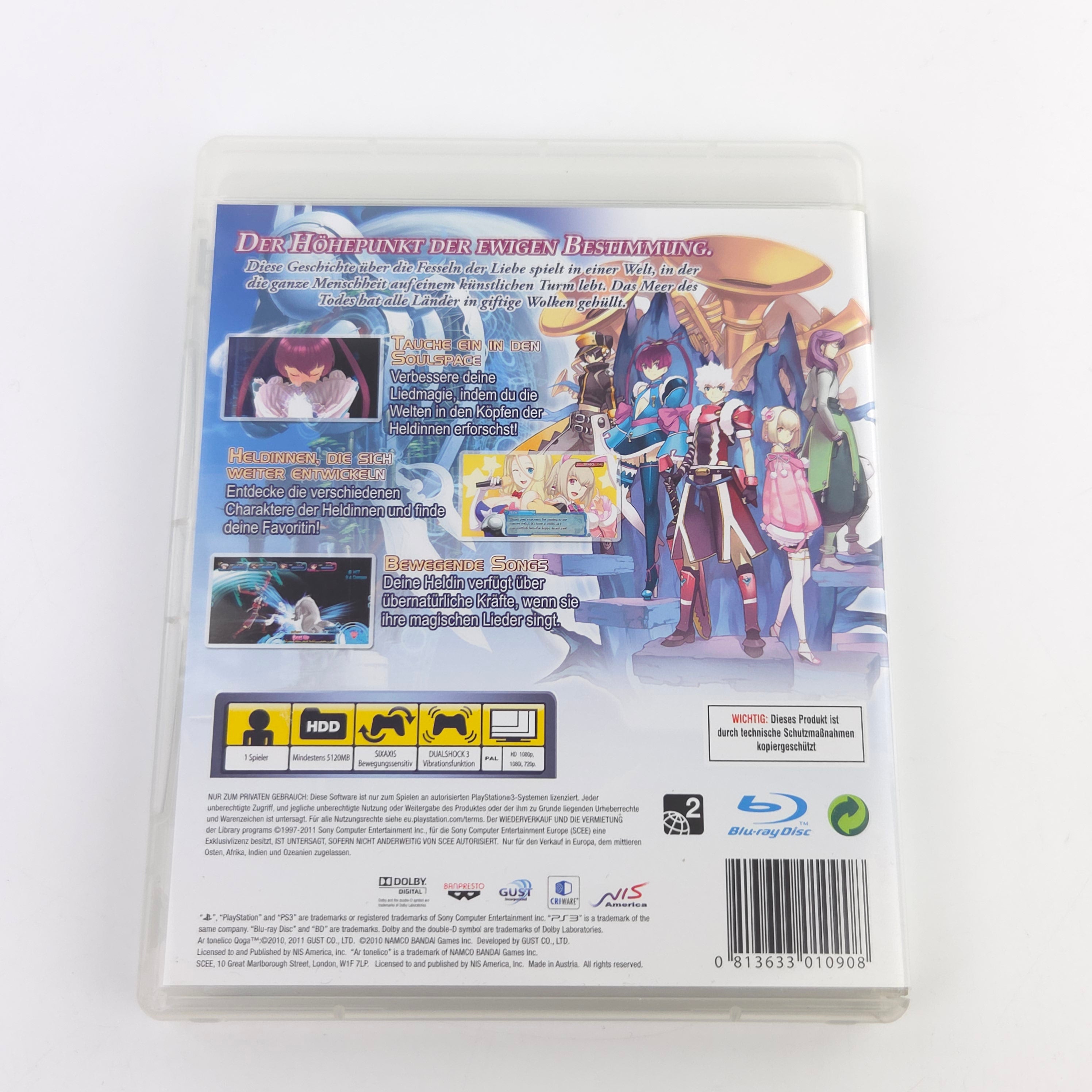 Playstation 3 Spiel – Ar tonelico Qoga (PAL OVP)