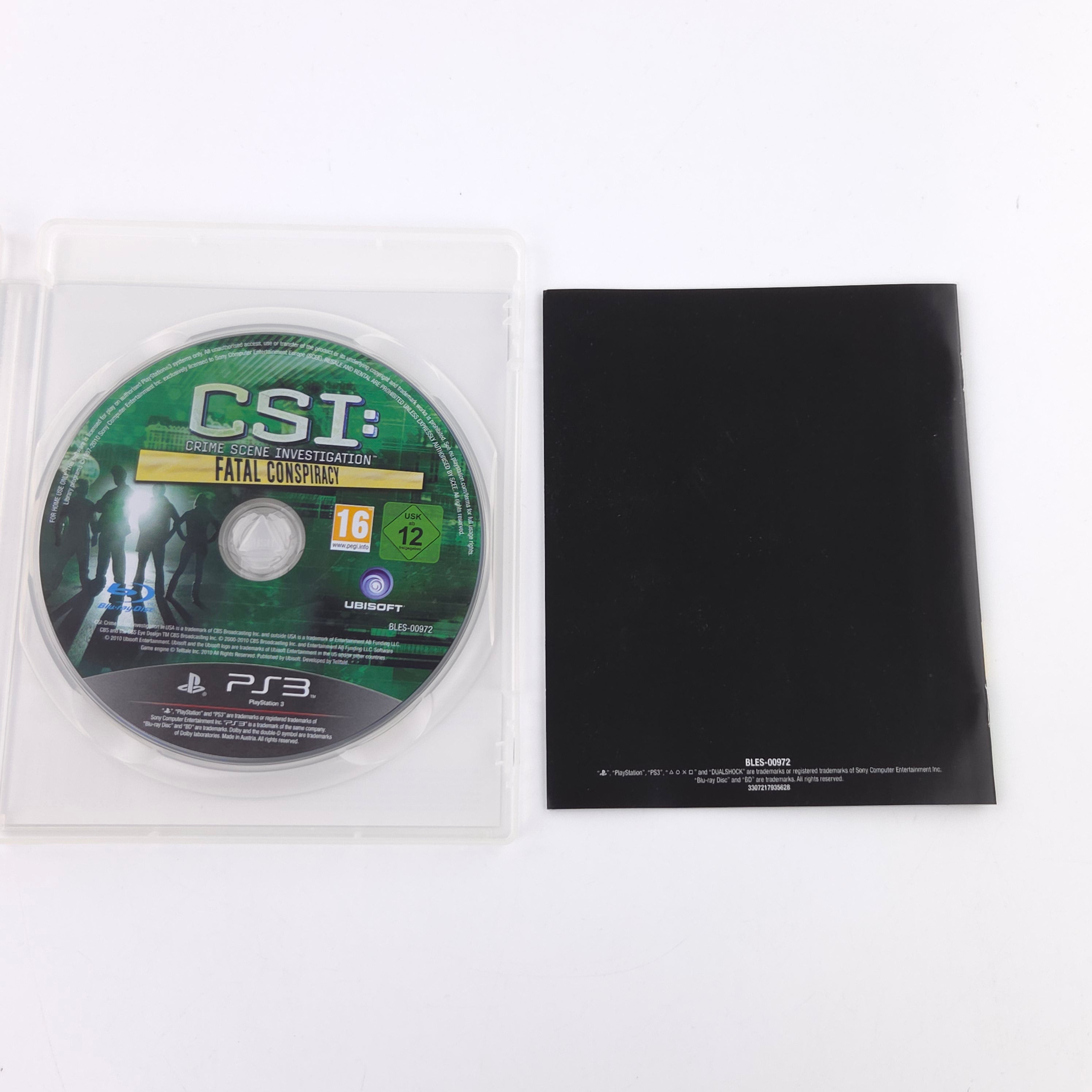 PlayStation 3 Spiel – CSI Fatal Conspiracy (PAL OVP)