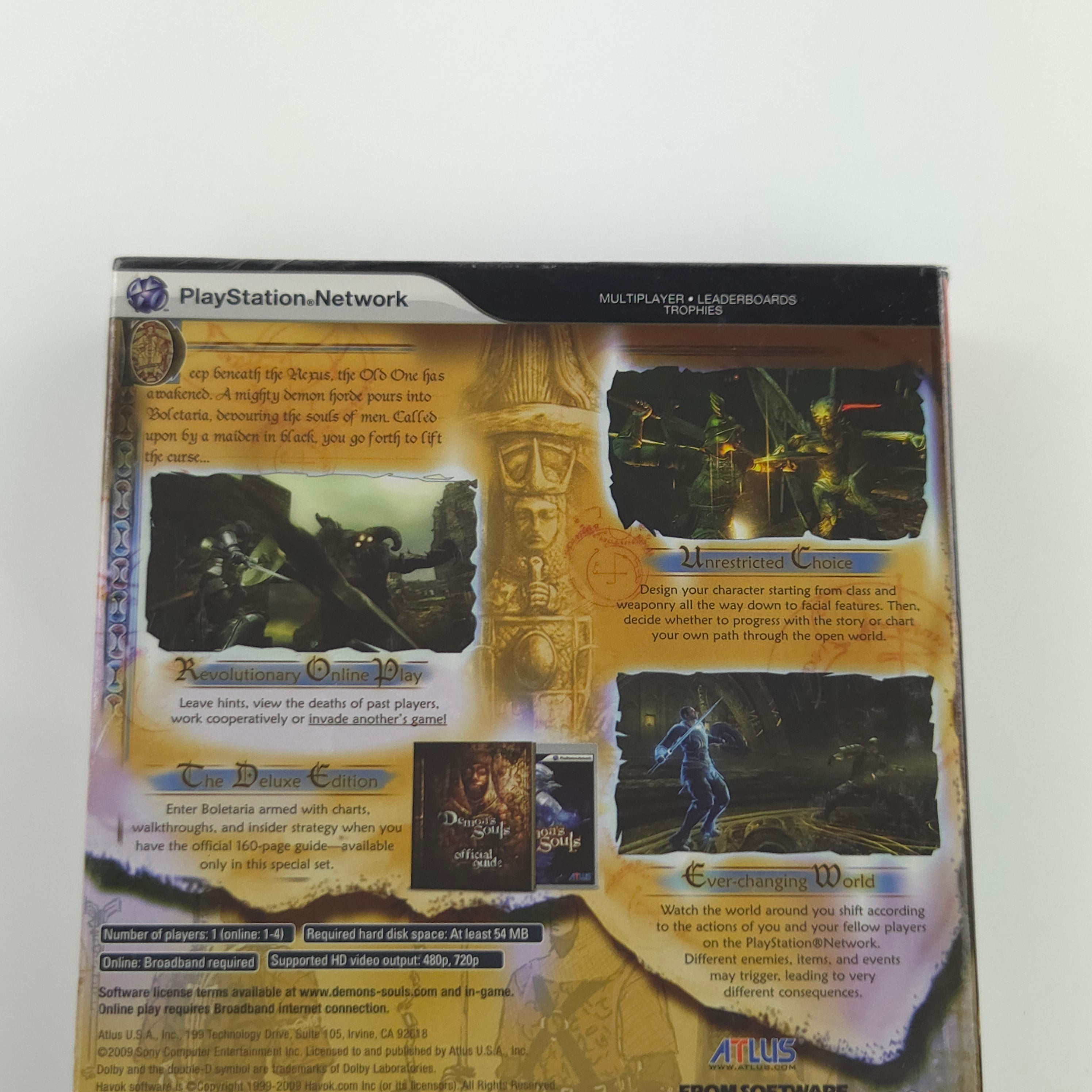 Playstation 3 Spiel – Demons Souls Deluxe Edition Neu