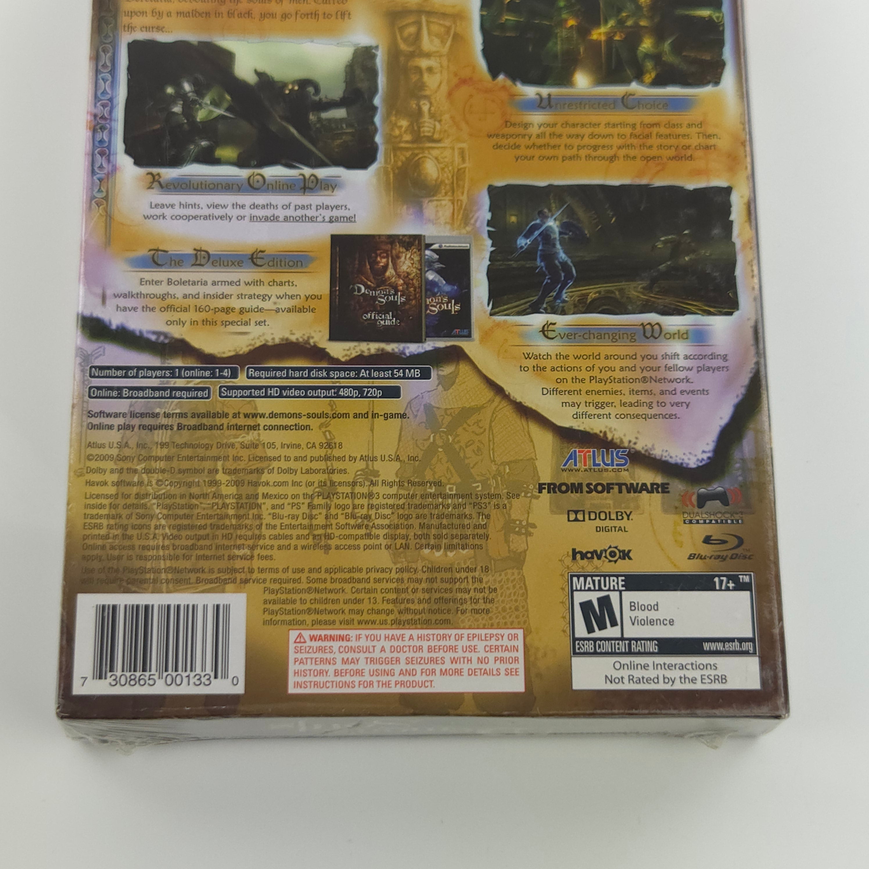 Playstation 3 Spiel – Demons Souls Deluxe Edition Neu