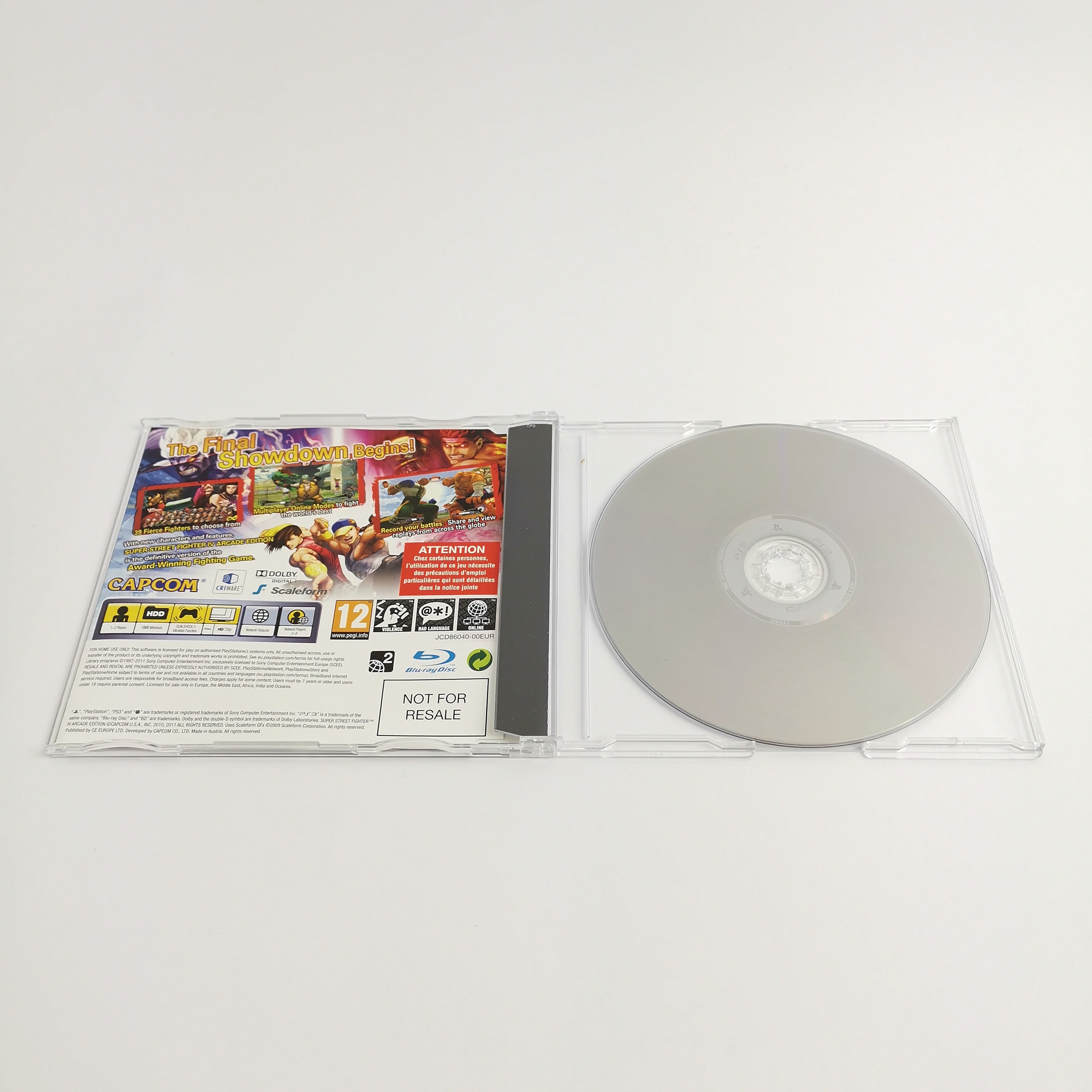 Playstation 3 Spiel – Street Fighter IV Arcade Promo Spiel