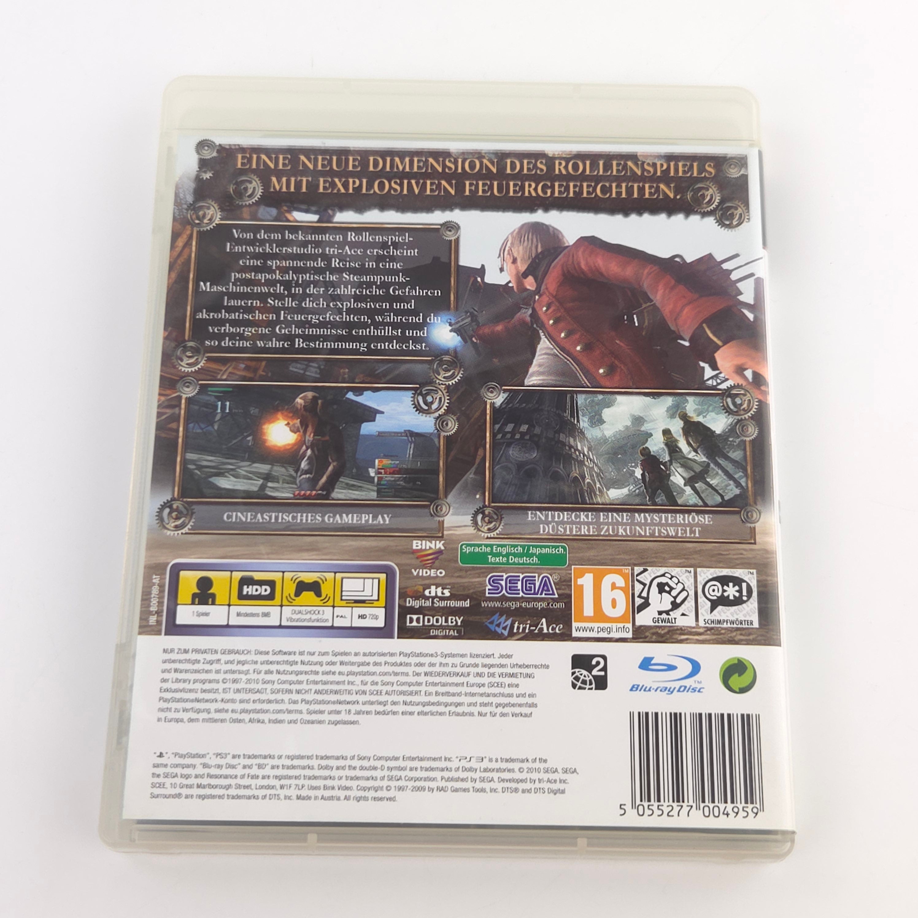 PlayStation 3 Spiel – Resonance of Fate (PAL OVP)