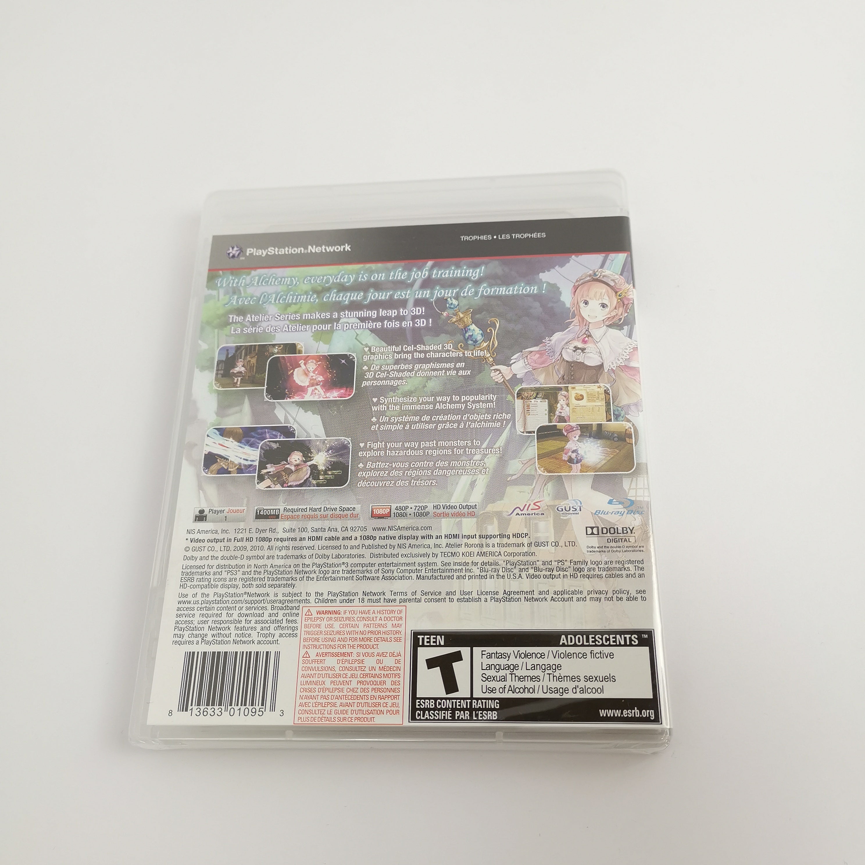 Playstation 3 Spiel – Atelier Rorona The Alchemist Neu