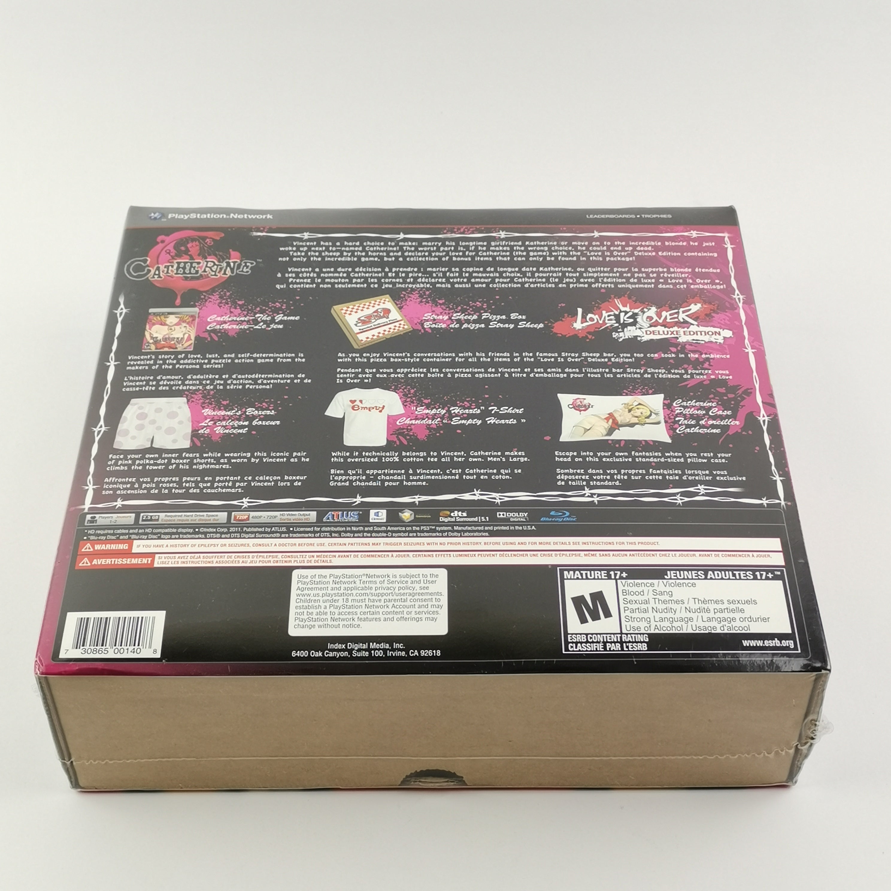 Playstation 3 Spiel – Catherine Love is Over Deluxe Edition NEU