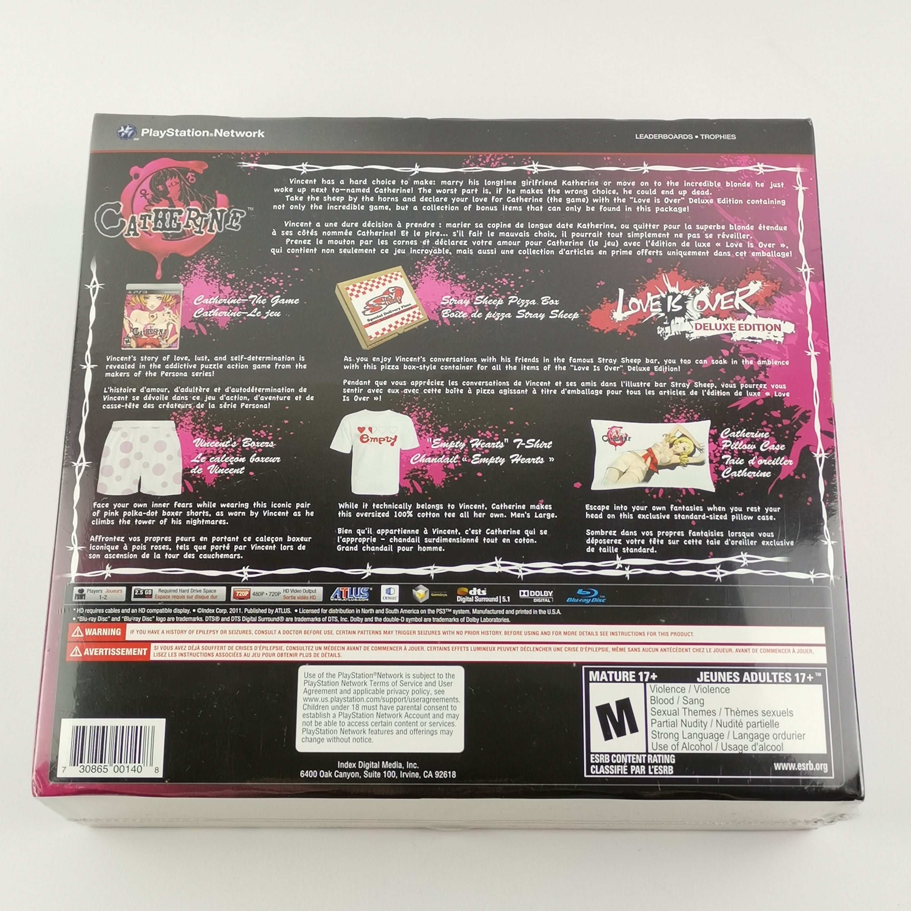 Playstation 3 Spiel – Catherine Love is Over Deluxe Edition NEU