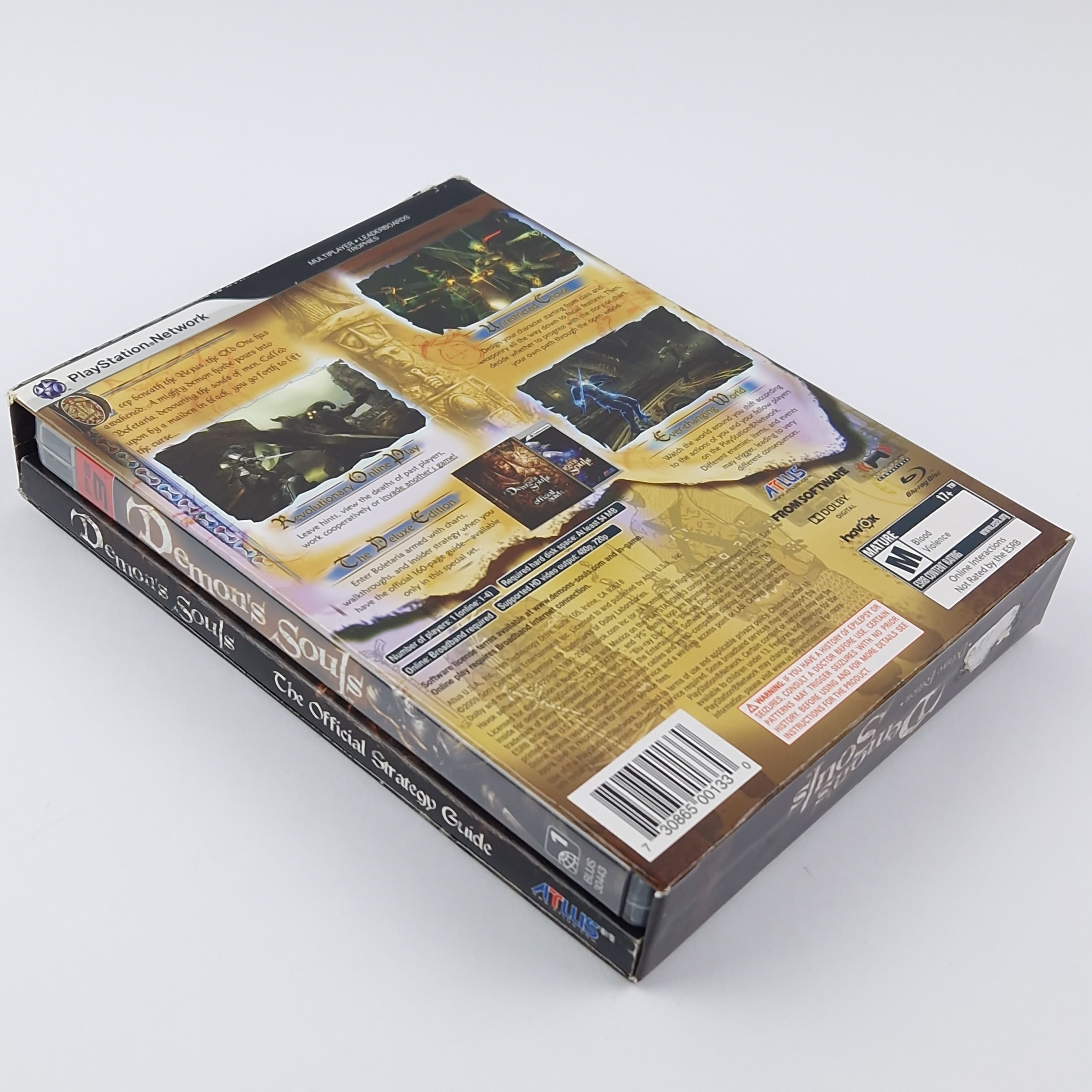 Playstation 3 Spiel – Demons Souls Deluxe Edition OVP USA