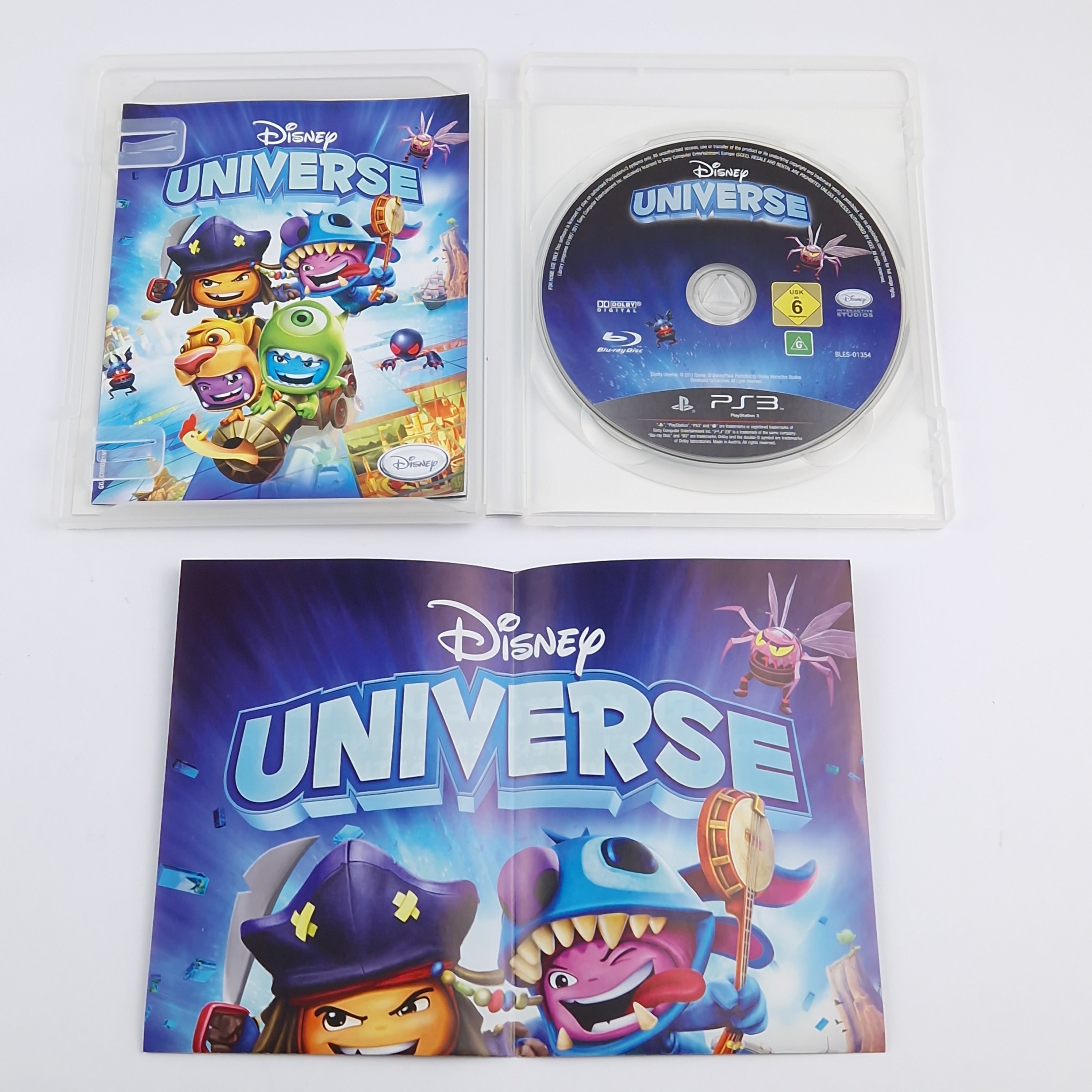 Playstation 3 Spiel – Disney Universe OVP Anleitung PAL