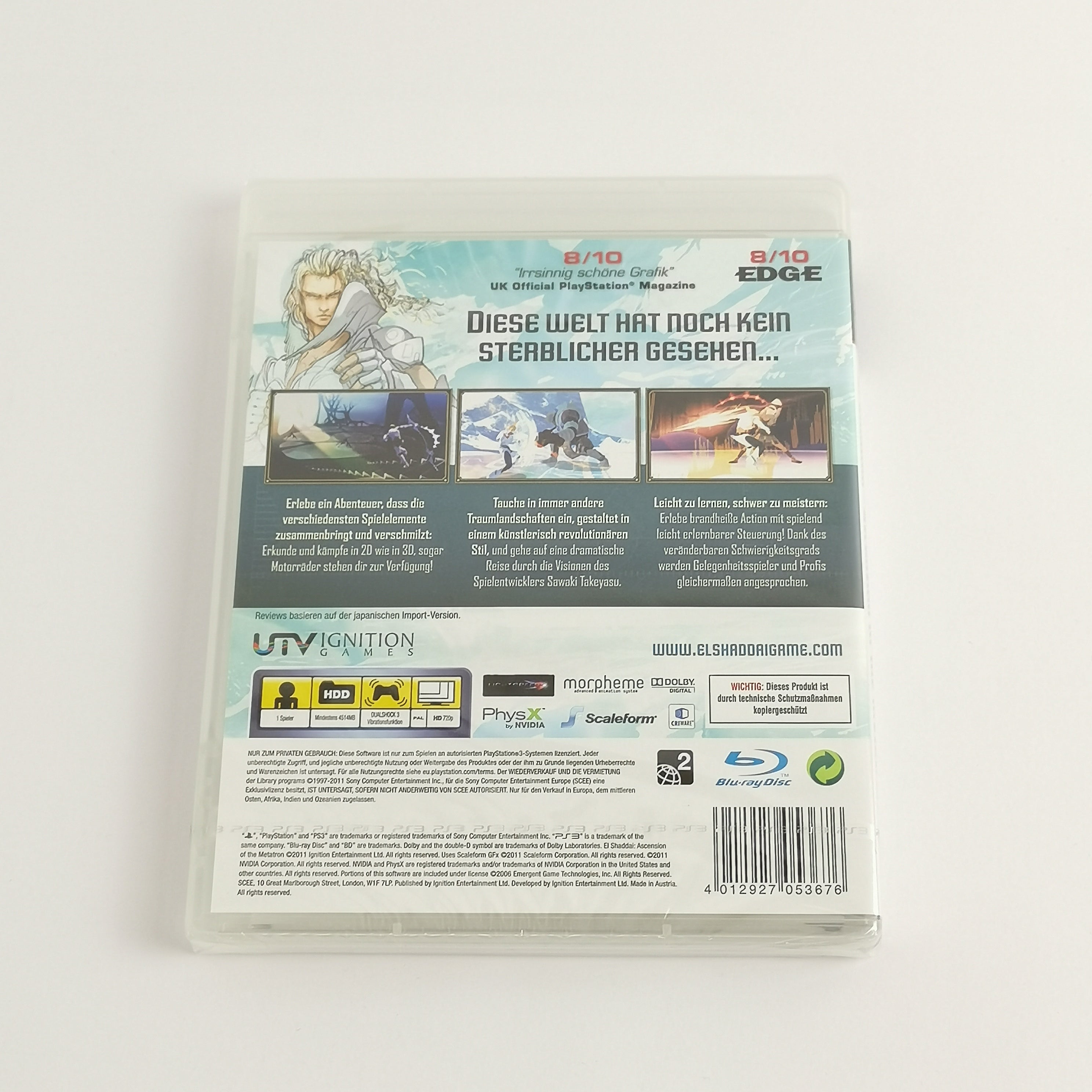 Playstation 3 Spiel – El Shaddai Ascension of the Metatron Neu