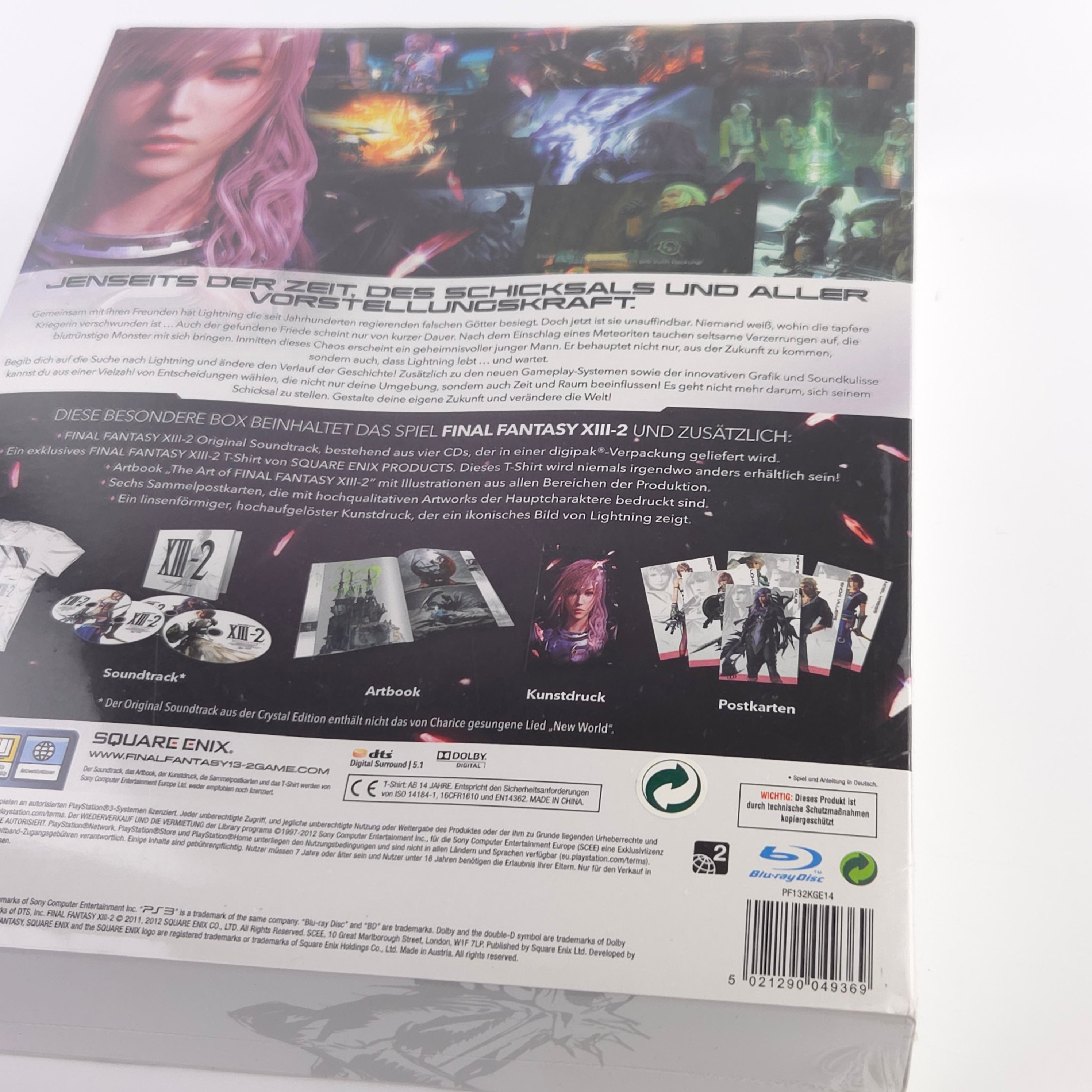 Final Fantasy XIII Sammleredition Boxset für PS3 Crystal Edition neu OVP