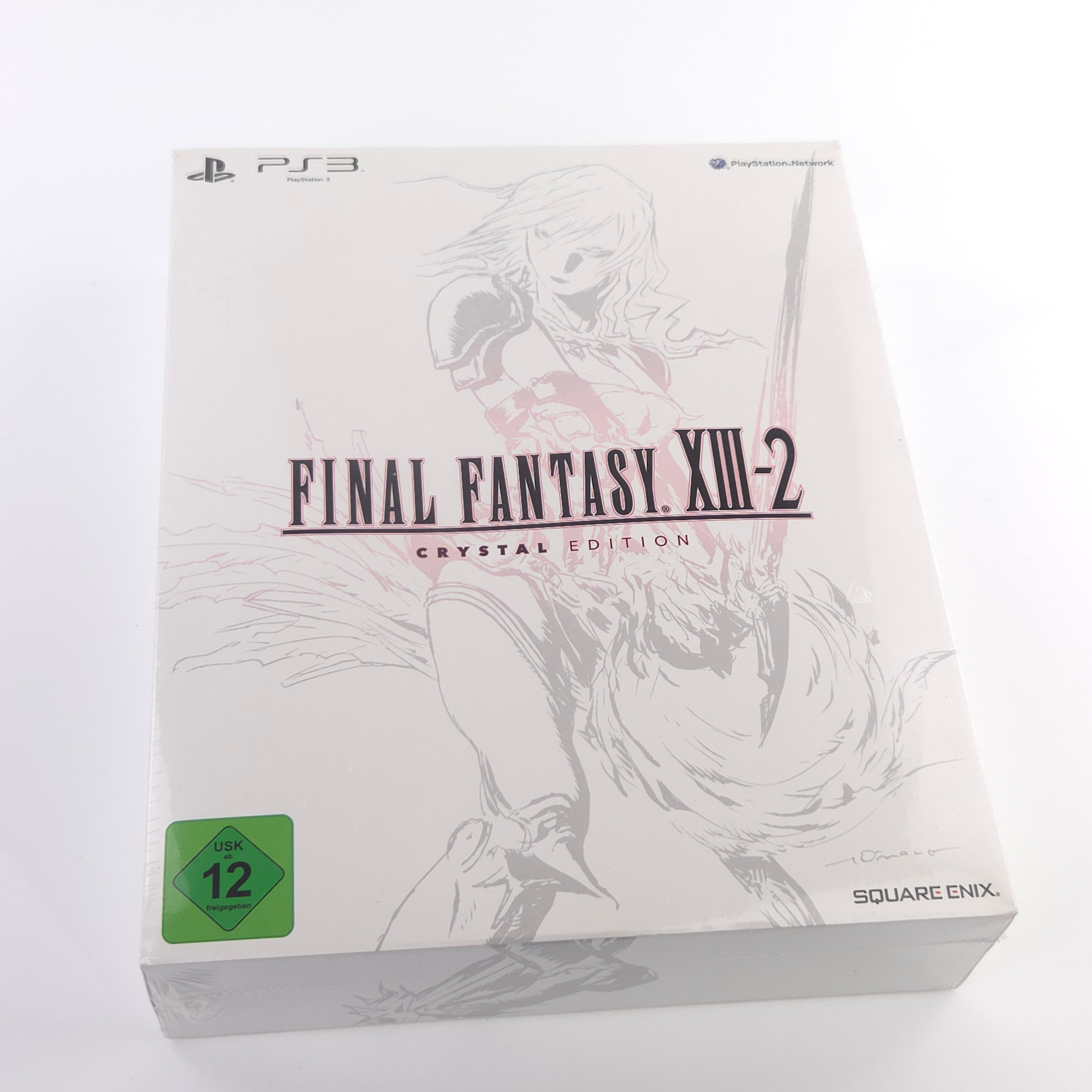Final Fantasy XIII-2 Crystal Edition PS3 Spiel-Box weiß neu OVP