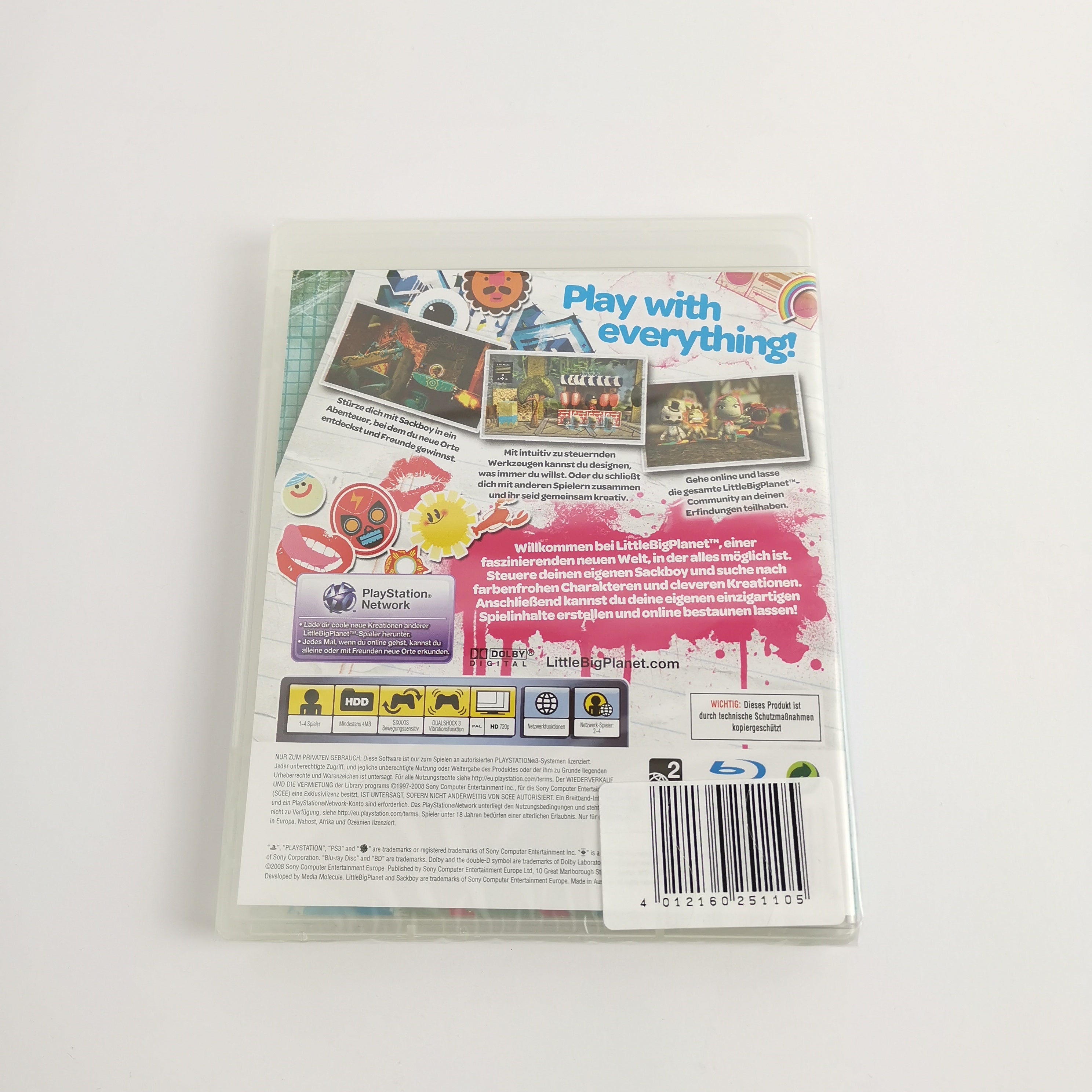 Playstation 3 Spiel – Little Big Planet OVP Neu Sealed