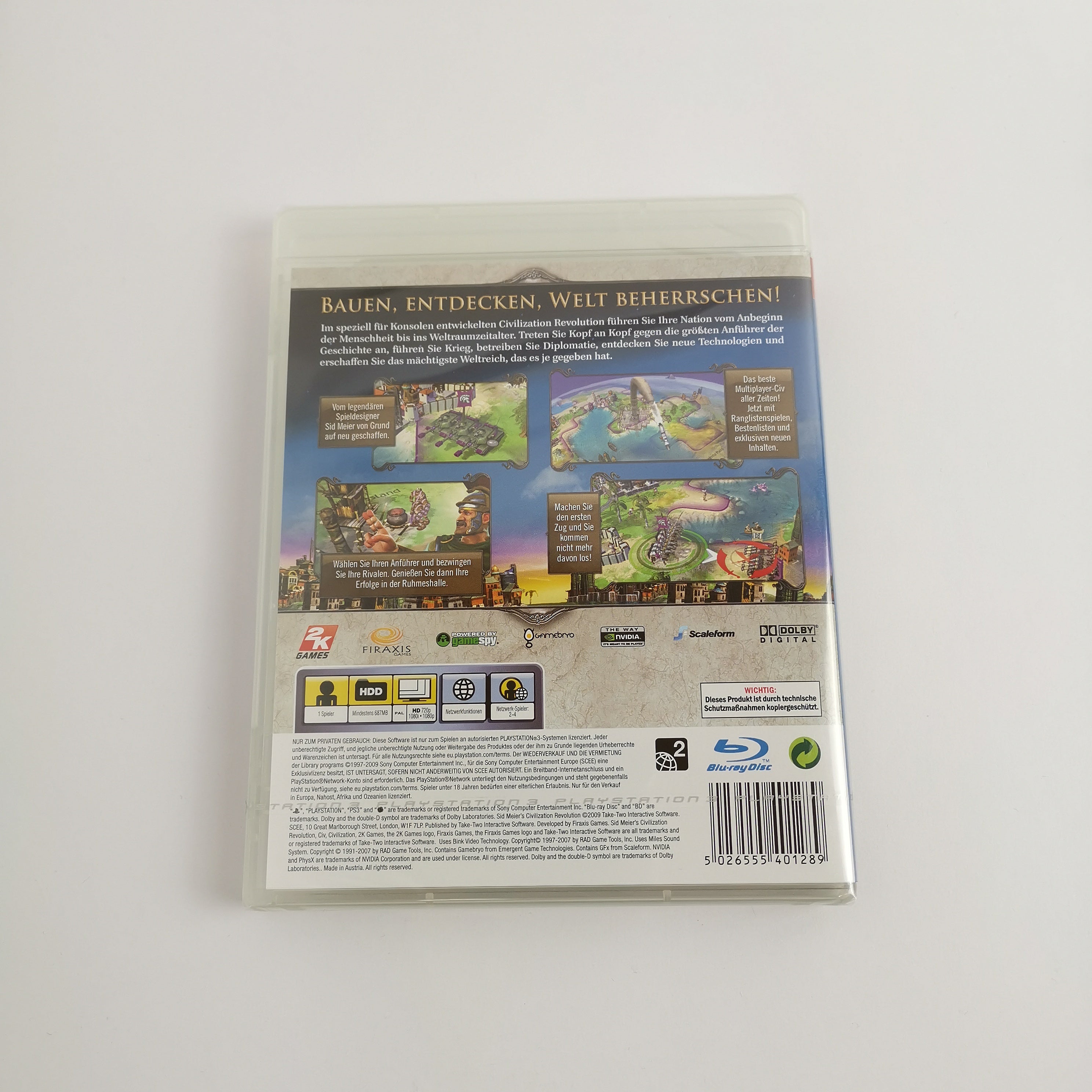 Sony Playstation 3 Spiel – Civilization Revolution Neu