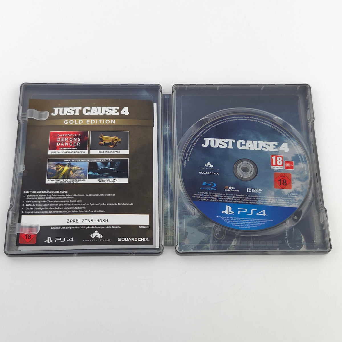 PlayStation 4 Spiel Just Cause 4 Gold Edition OVP